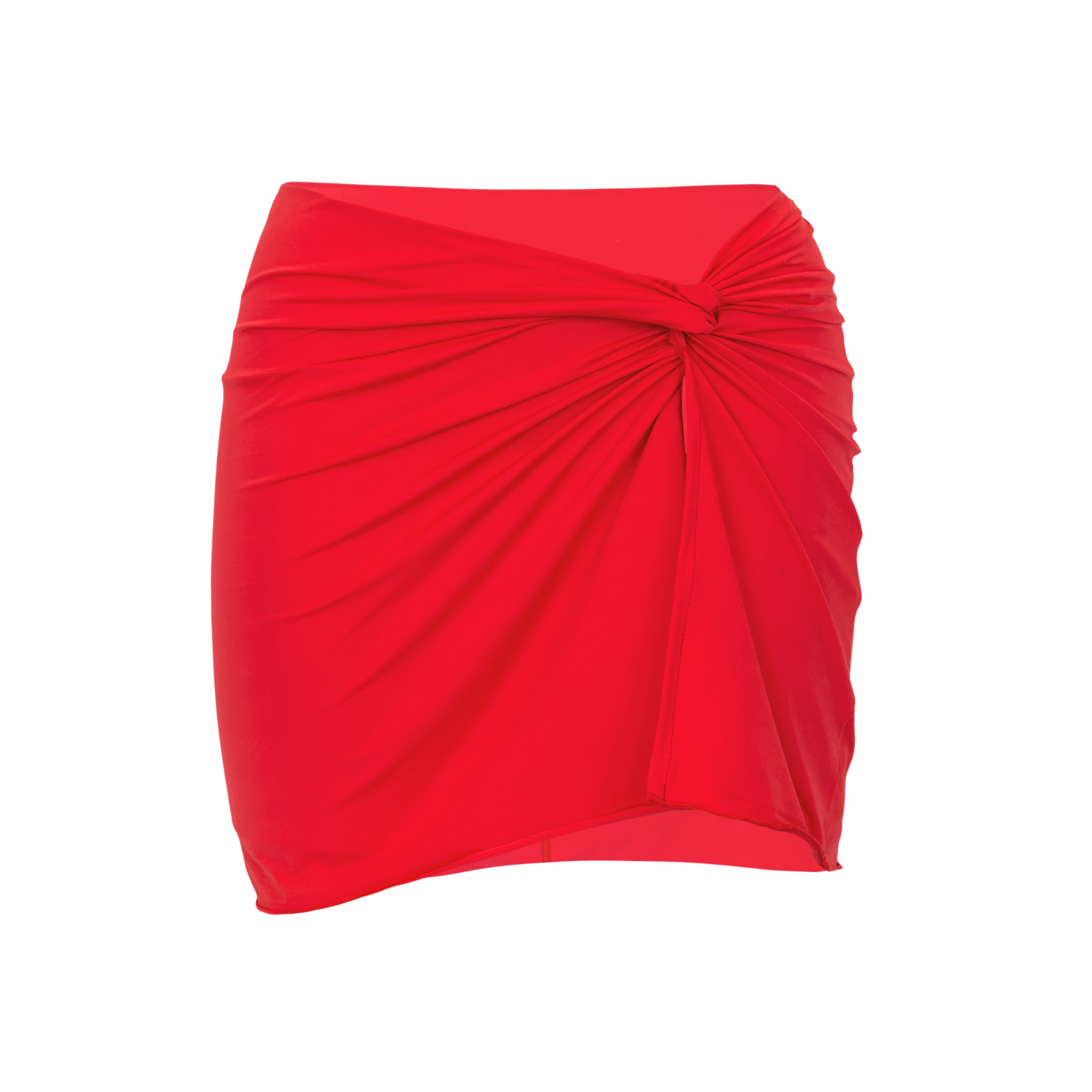 Product Front: Rio De Sol Beach Skirt Rouge Skirt-Knot