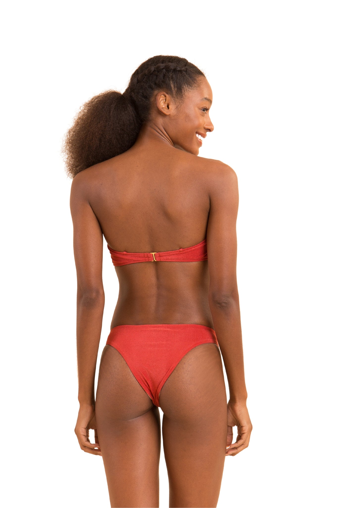 Model Back: Rio De Sol Set Set Malibu-Chili Bandeau-Duo Essential
