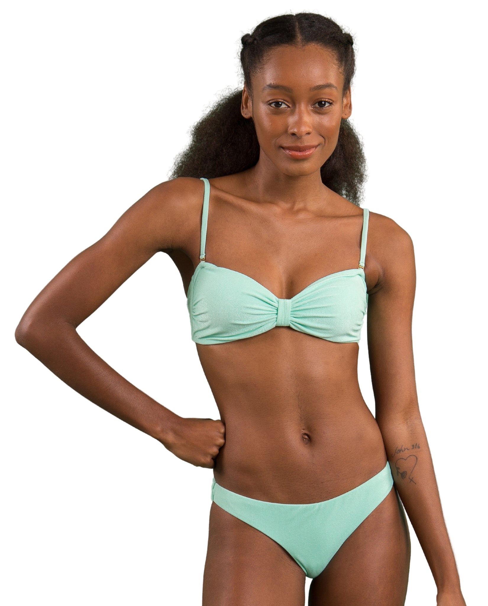 Gallery: Rio De Sol Set Set Malibu-Menta Bandeau-Duo Essential
