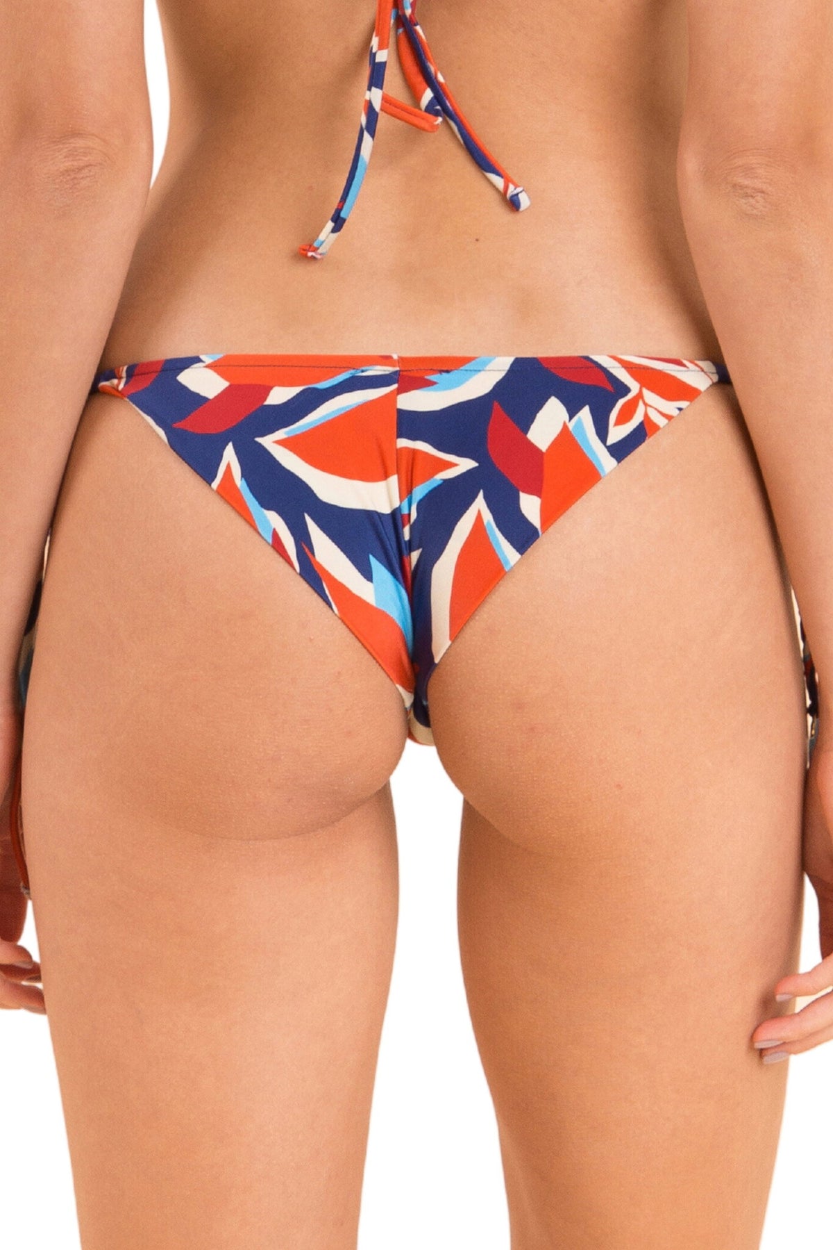 Image 07: Rio De Sol Bikini Bottoms Bottom Leaves Cheeky-Tie