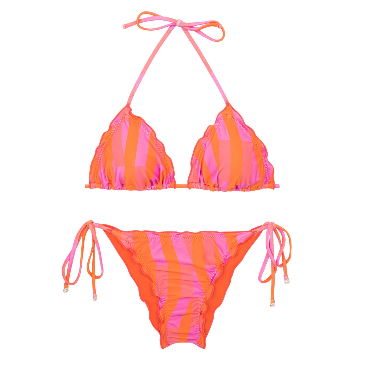 Product Front: Rio De Sol Two Piece Swimwear Set Sunrise Frufru