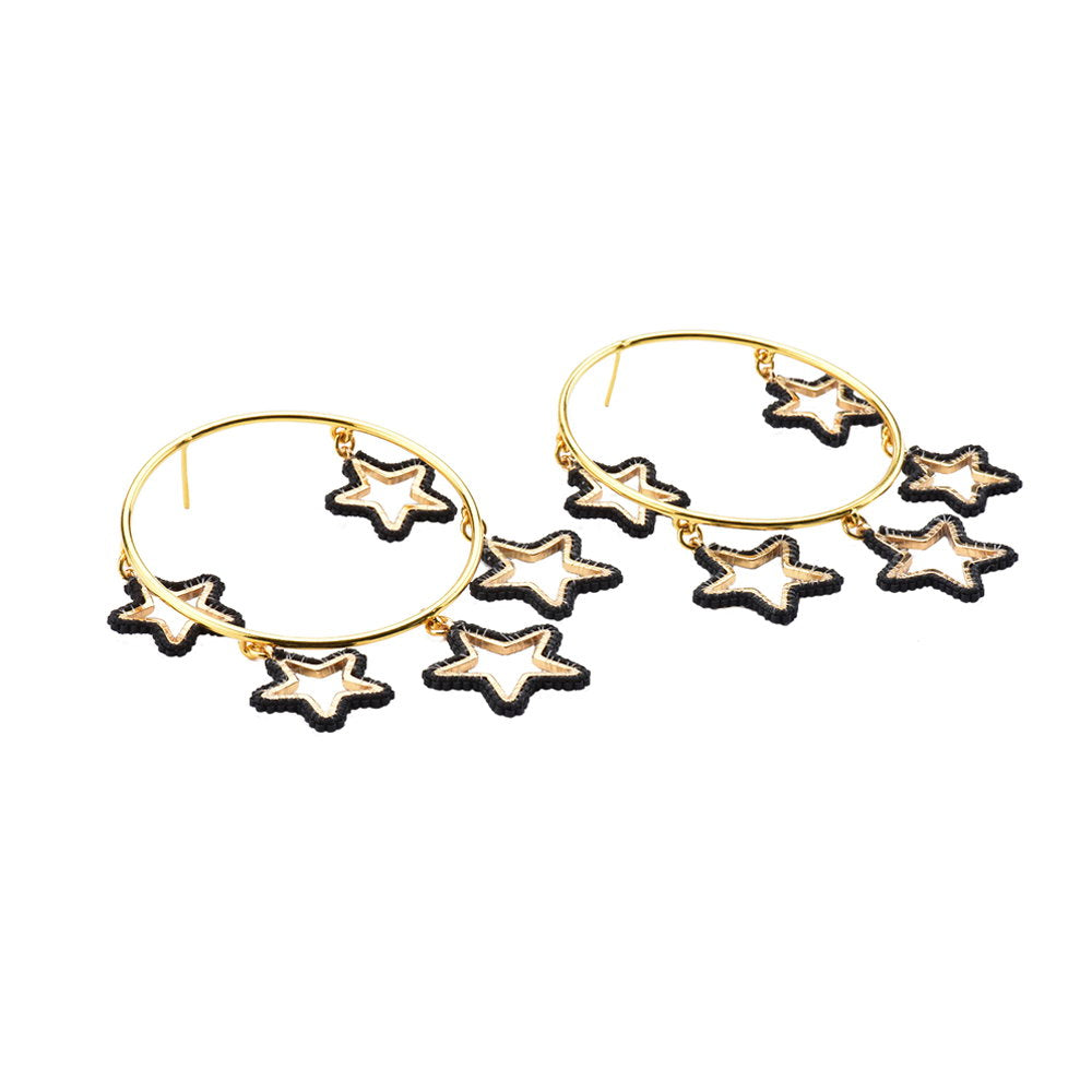 Product Front: Mishky Earrings Night Earring Gp Xl 6053