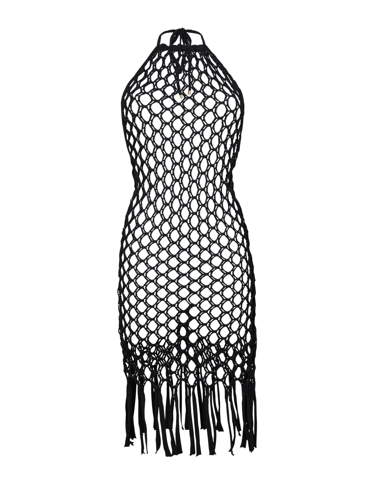 Product Front: Rio De Sol Midi Dresses Black Serena Dress