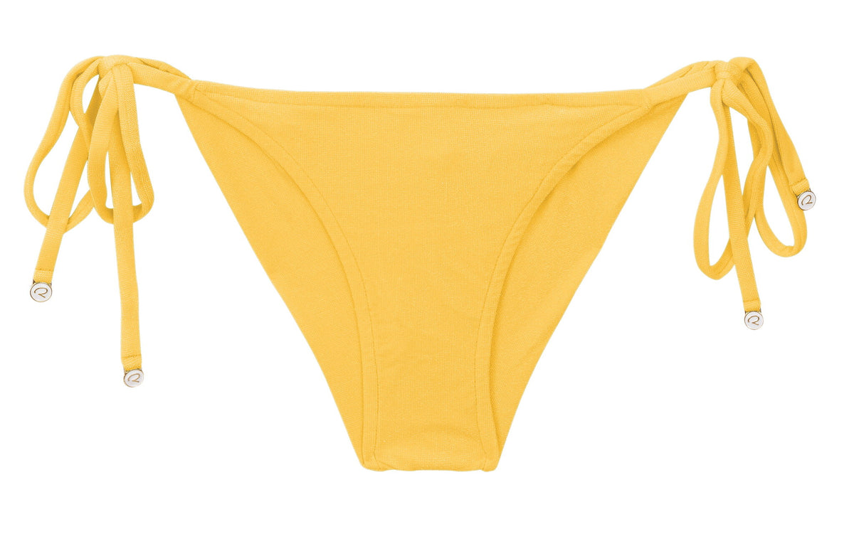 Product Front: Rio De Sol Bikini Bottoms Bottom Malibu-Yellow Cheeky-Tie