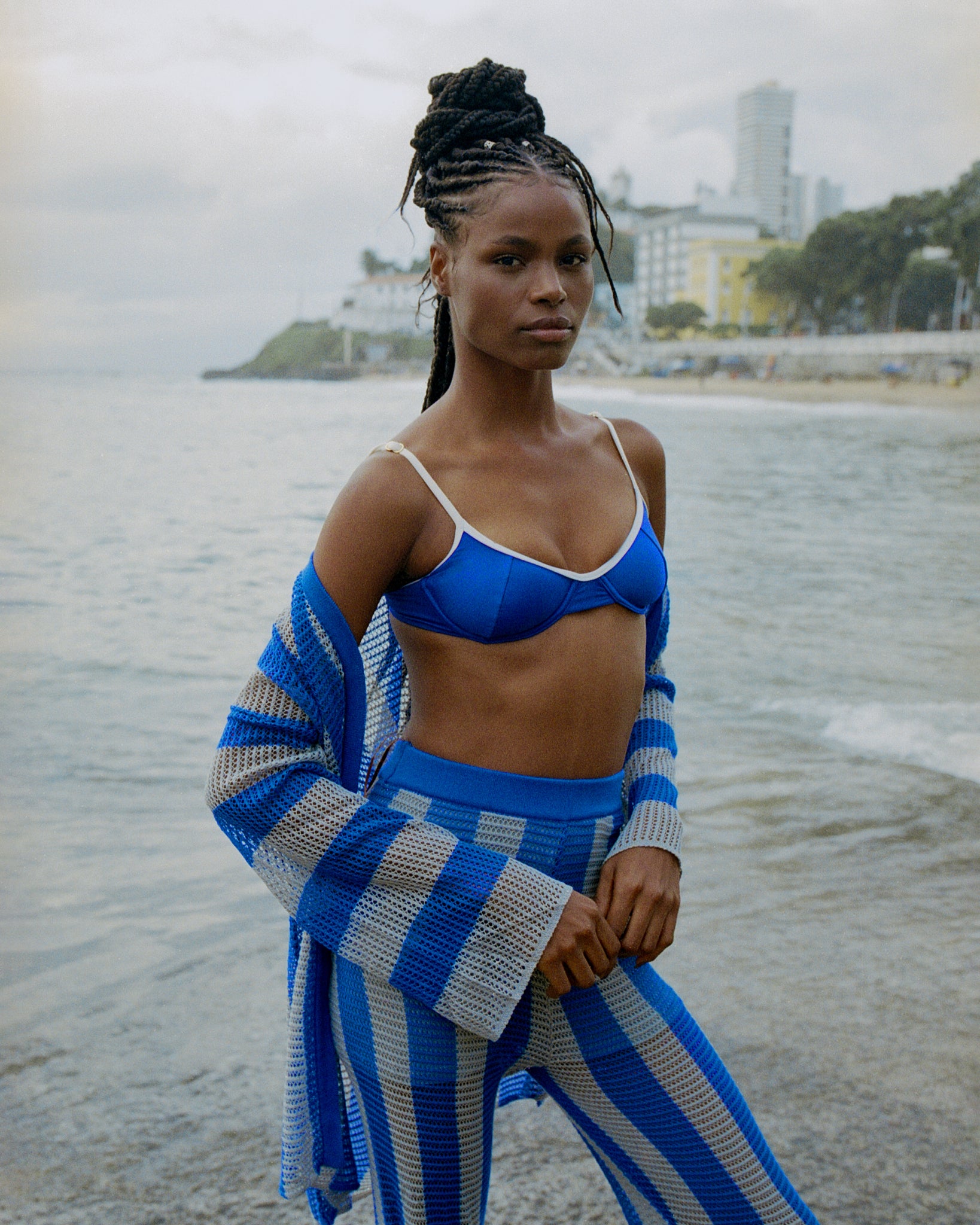 Image 07: Blueman Beach Trousers Calca Tricot Listras