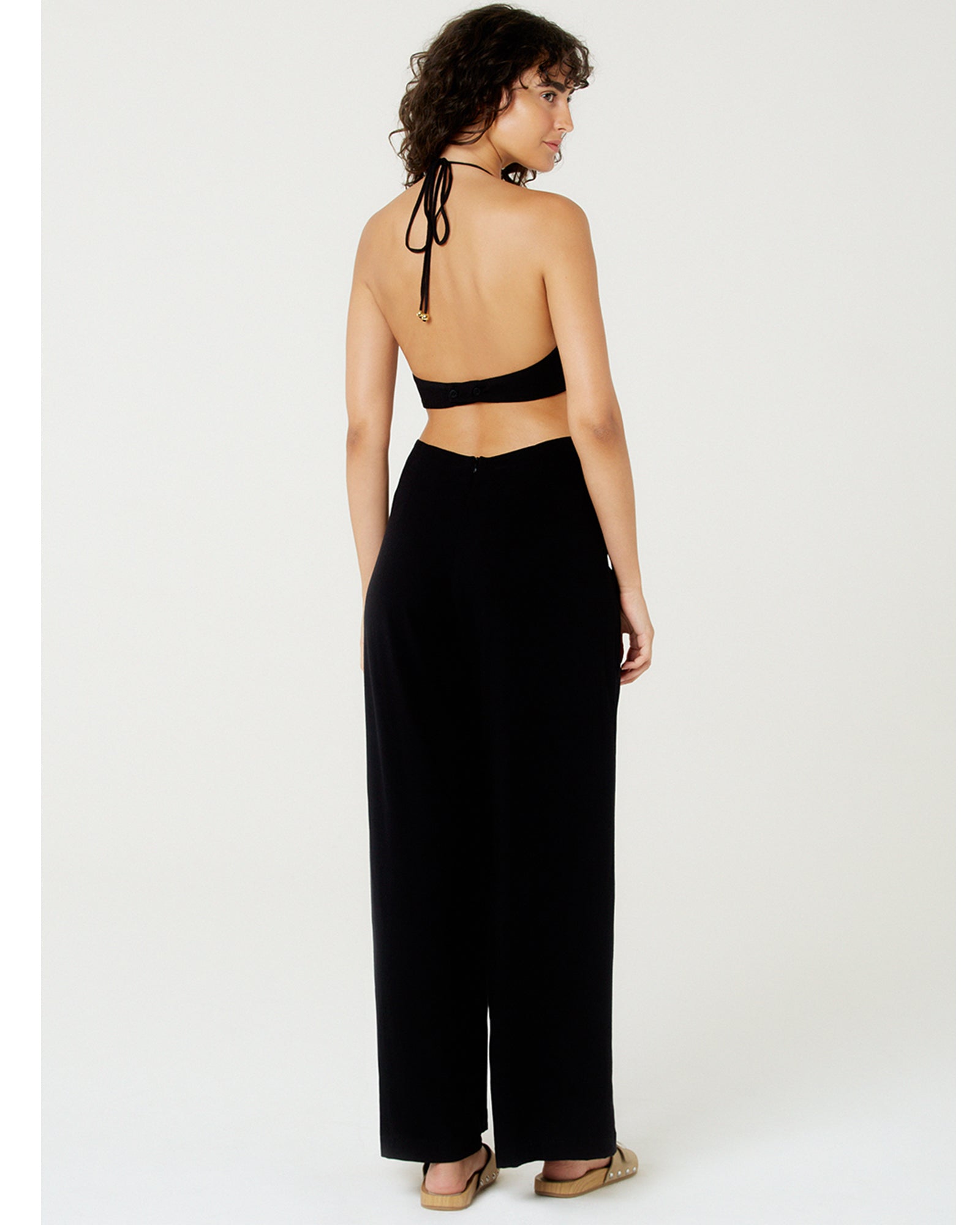 Image 04: Blueman Jumpsuits Macacao No Liso Preto Mistico