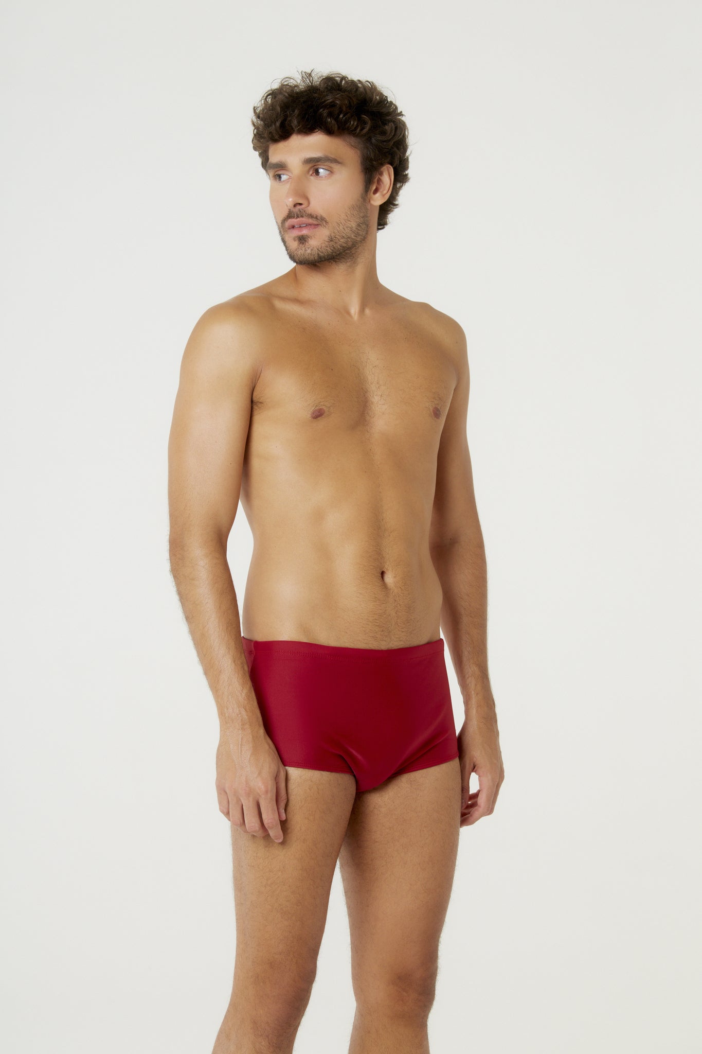 Model Front: Blueman Sunga / Boxer Sunga Army Lisa Vermelho V24