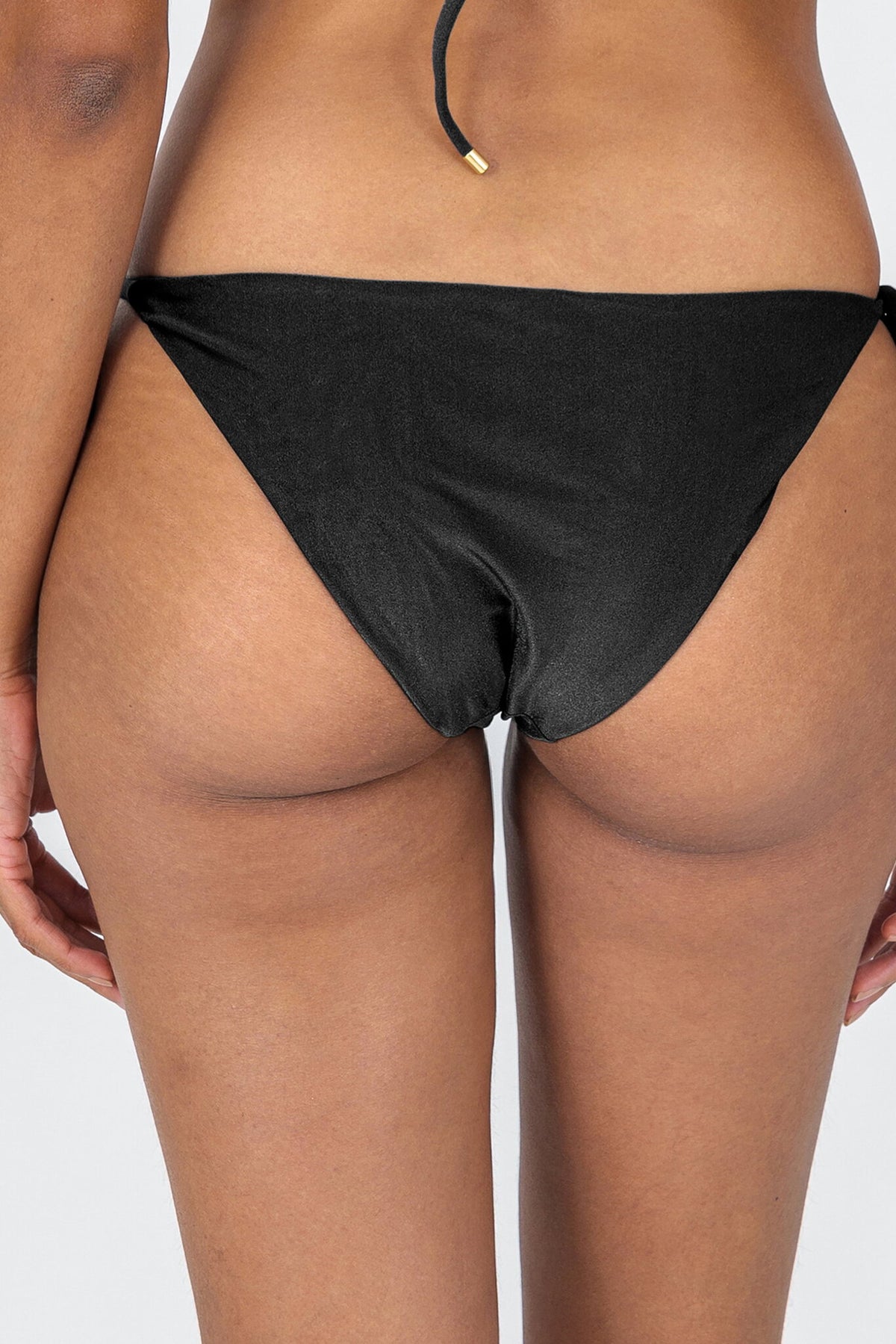 Image 07: Rio De Sol Bikini Bottoms Bottom Shimmer-Black Ibiza-Comfy