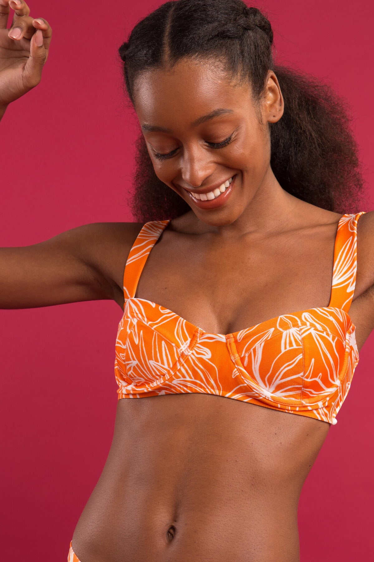 Image 09: Rio De Sol Bikini Tops Top Trail-Orange Amelia