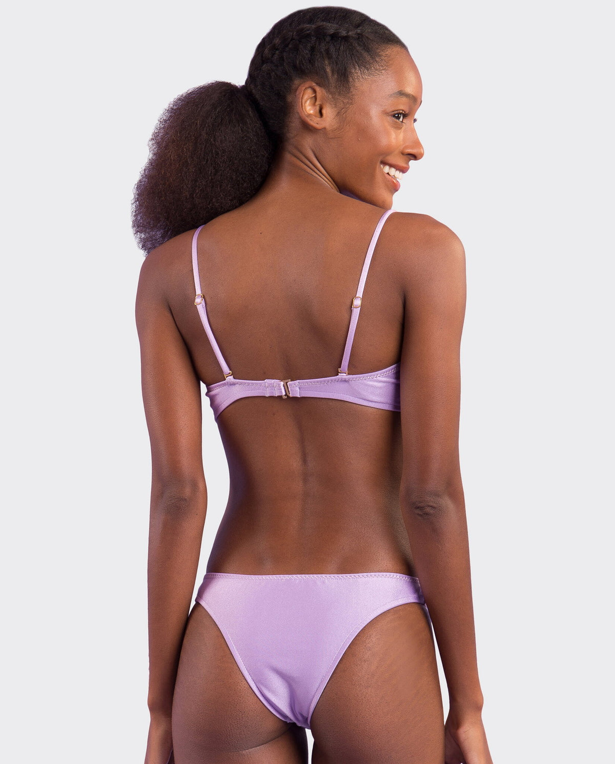 Image 08: Rio De Sol Two Piece Swimwear Set Shimmer-Harmonia Bandeau-Joy Essential