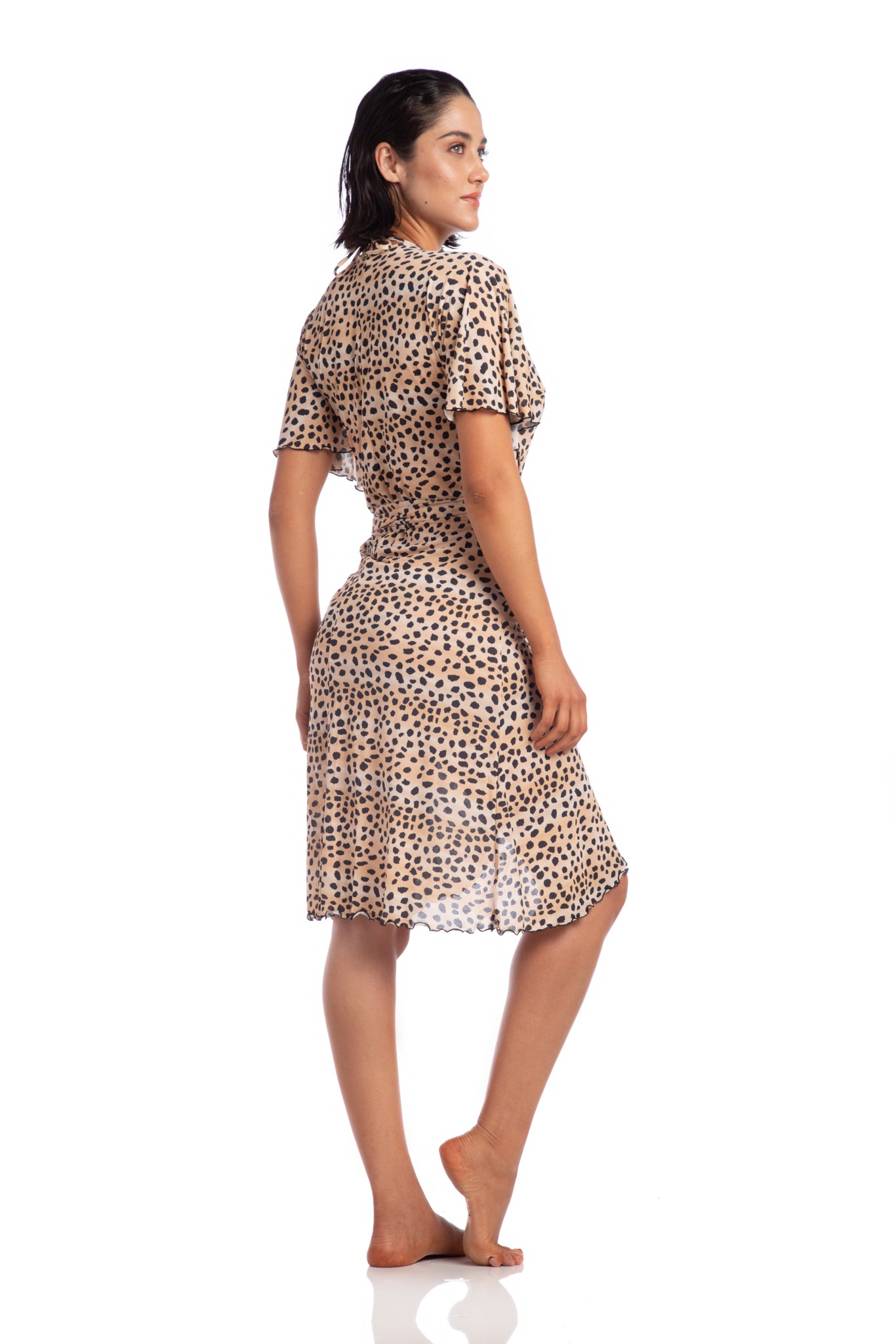 Model Back: La Playa Maxi Dresses Borboleta Guepardo