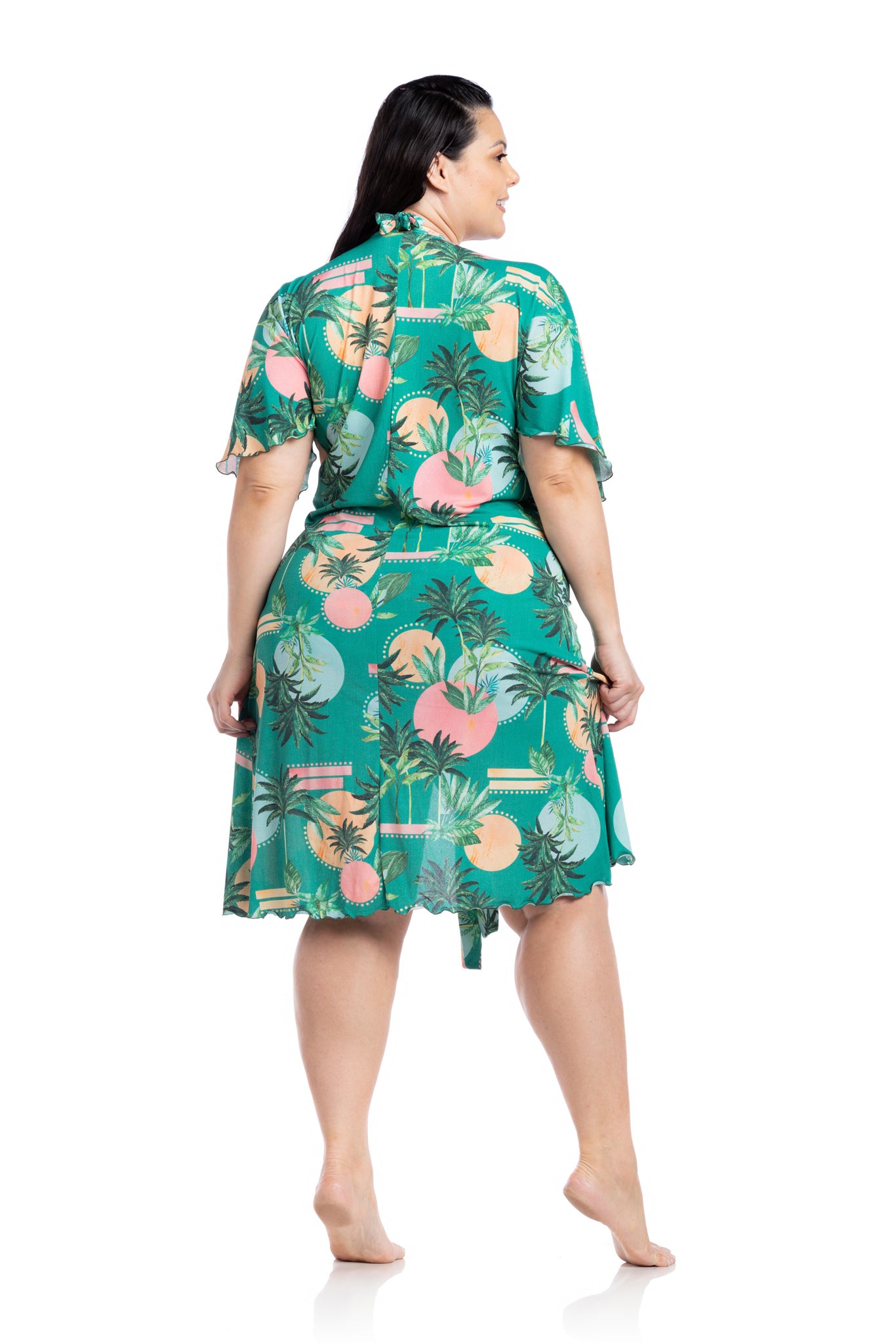 Model Back: La Playa Kaftans / Cover Ups Borboleta Solar