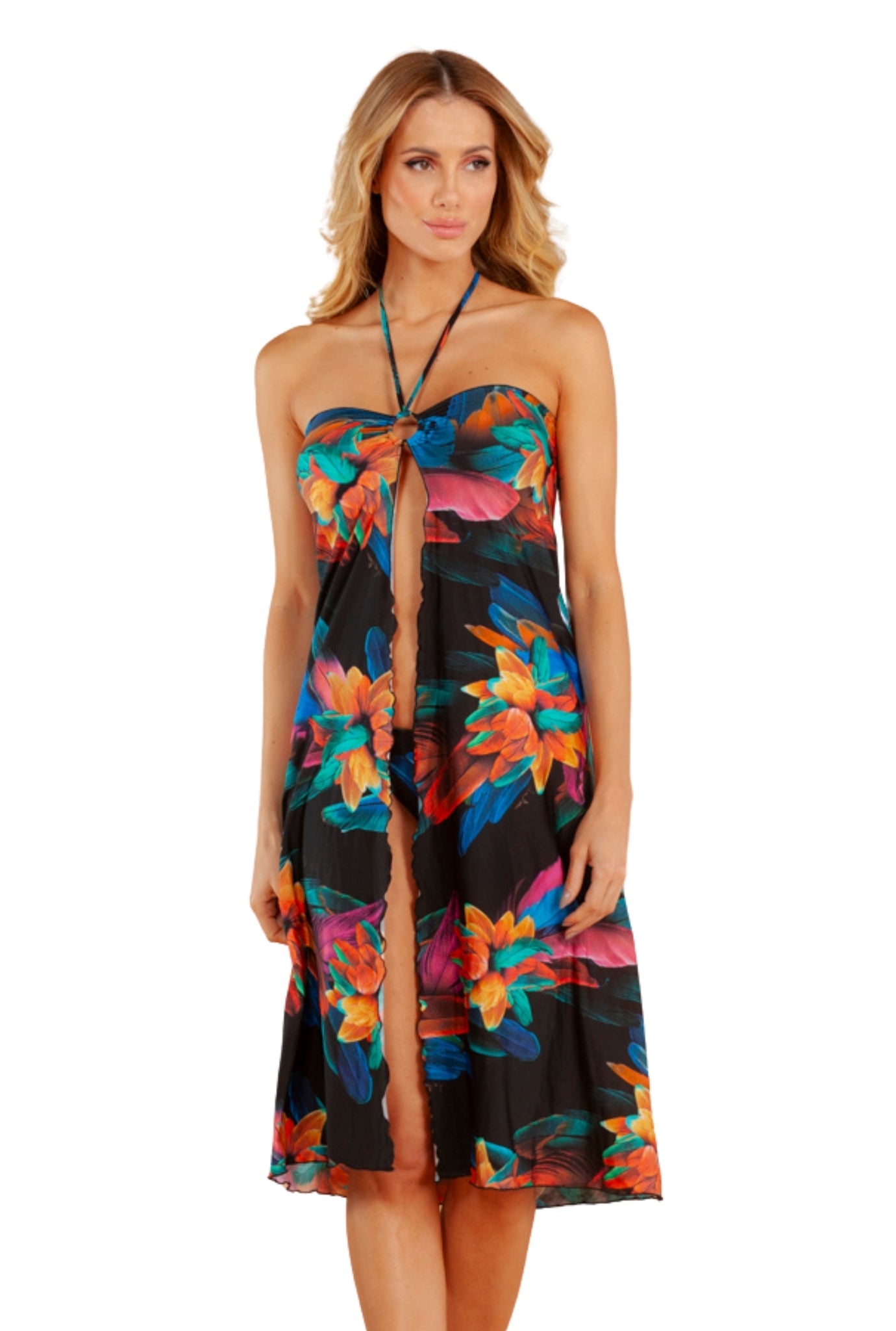 Gallery: Lua Morena Maxi Dresses Multiformas Argola Uv Brinco Preto