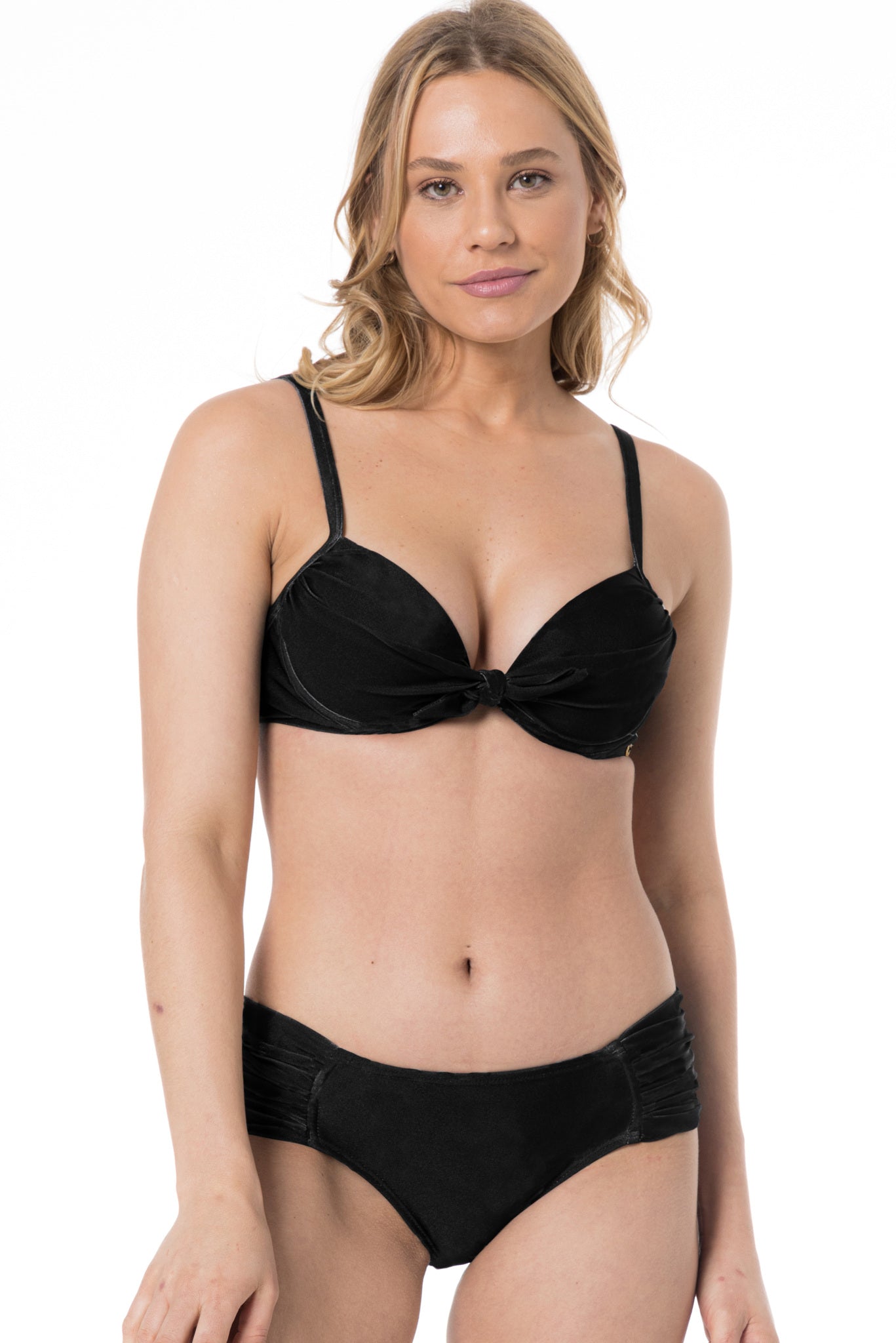 Gallery: Lua Morena Set No Drapeada Media Liso Preto