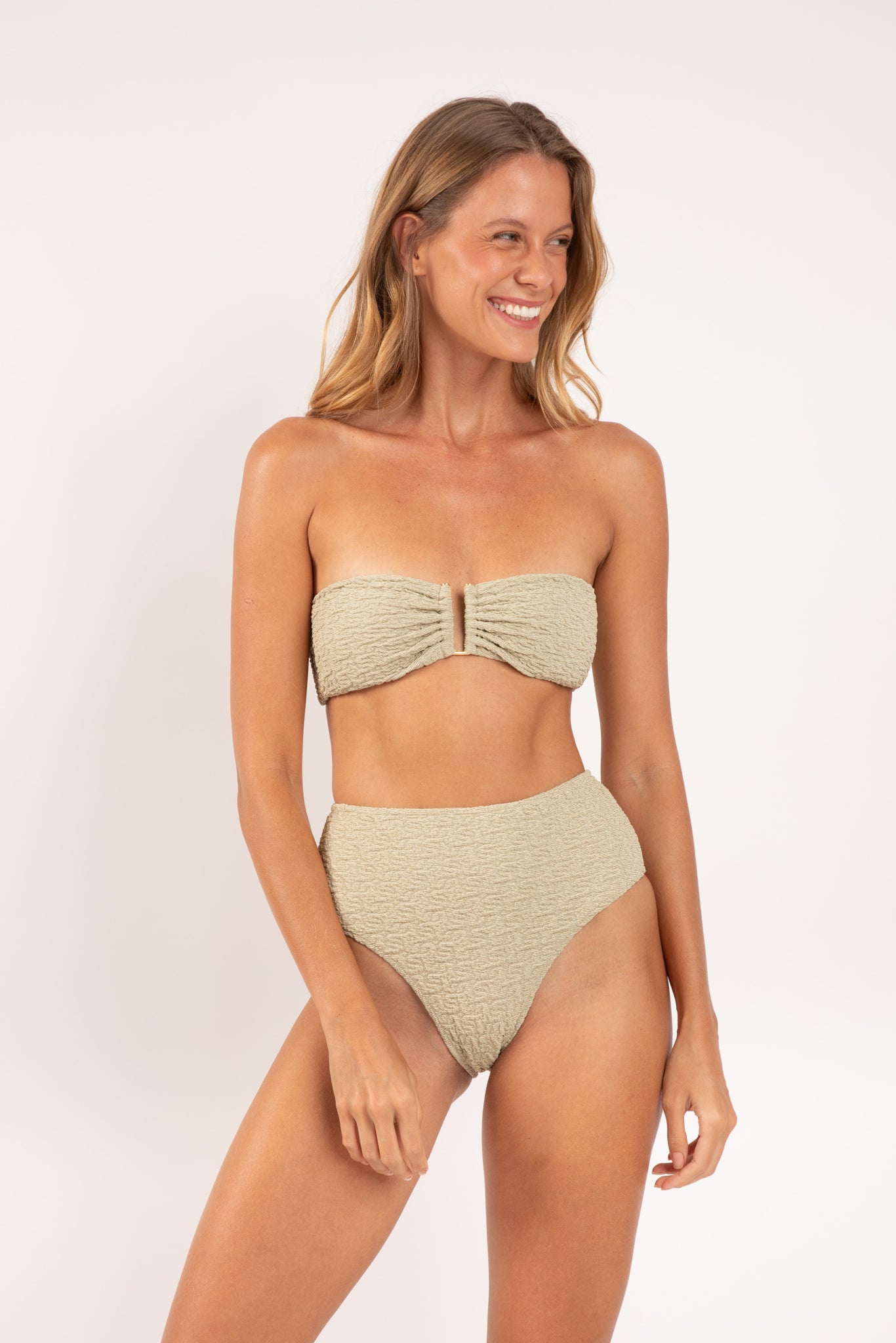 Image 06: Rio De Sol Bottom Bottom Brisa-Pistache Hotpants