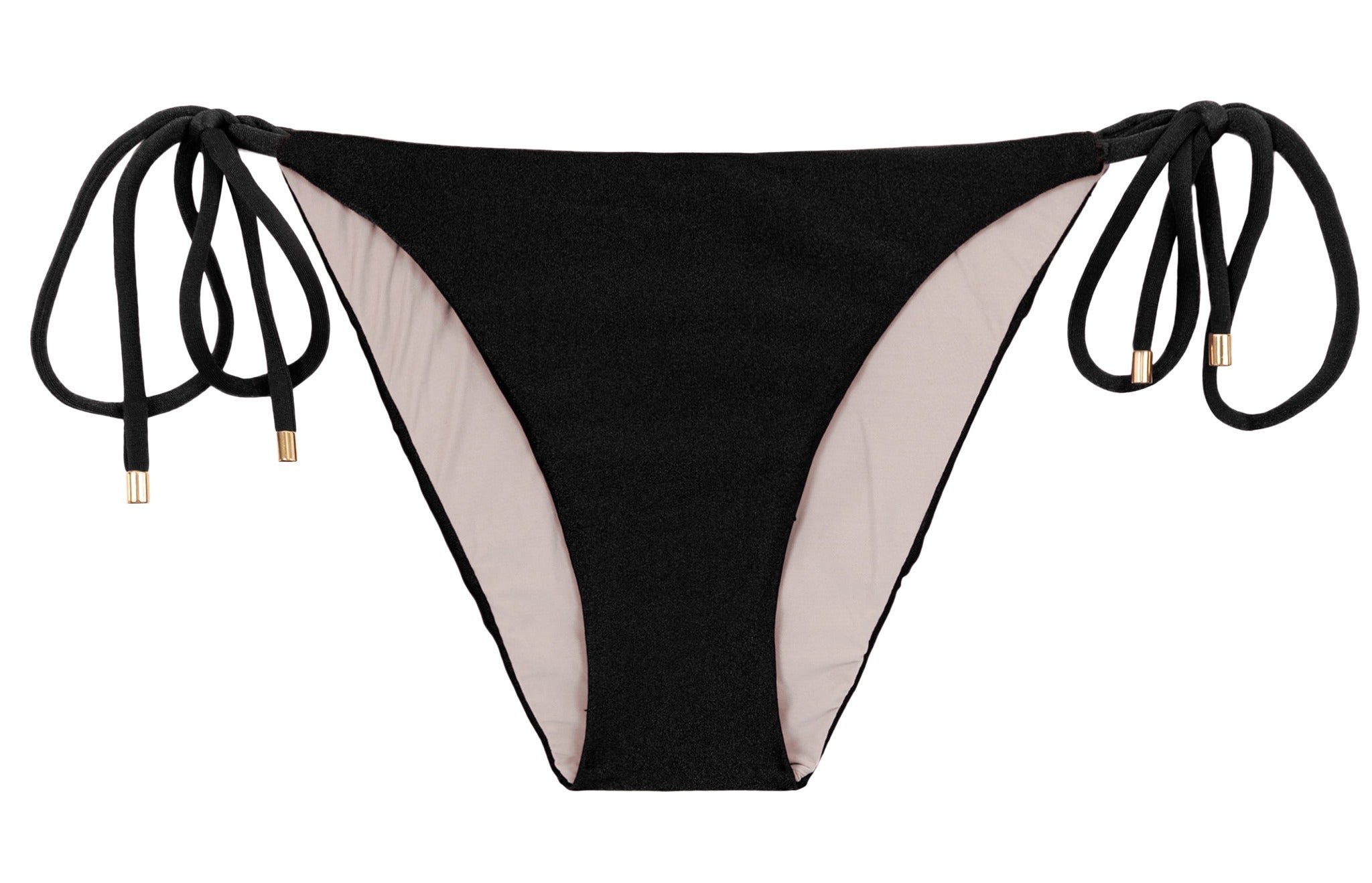Product Front: Rio De Sol Bottom Bottom Shimmer-Black Ibiza-Comfy