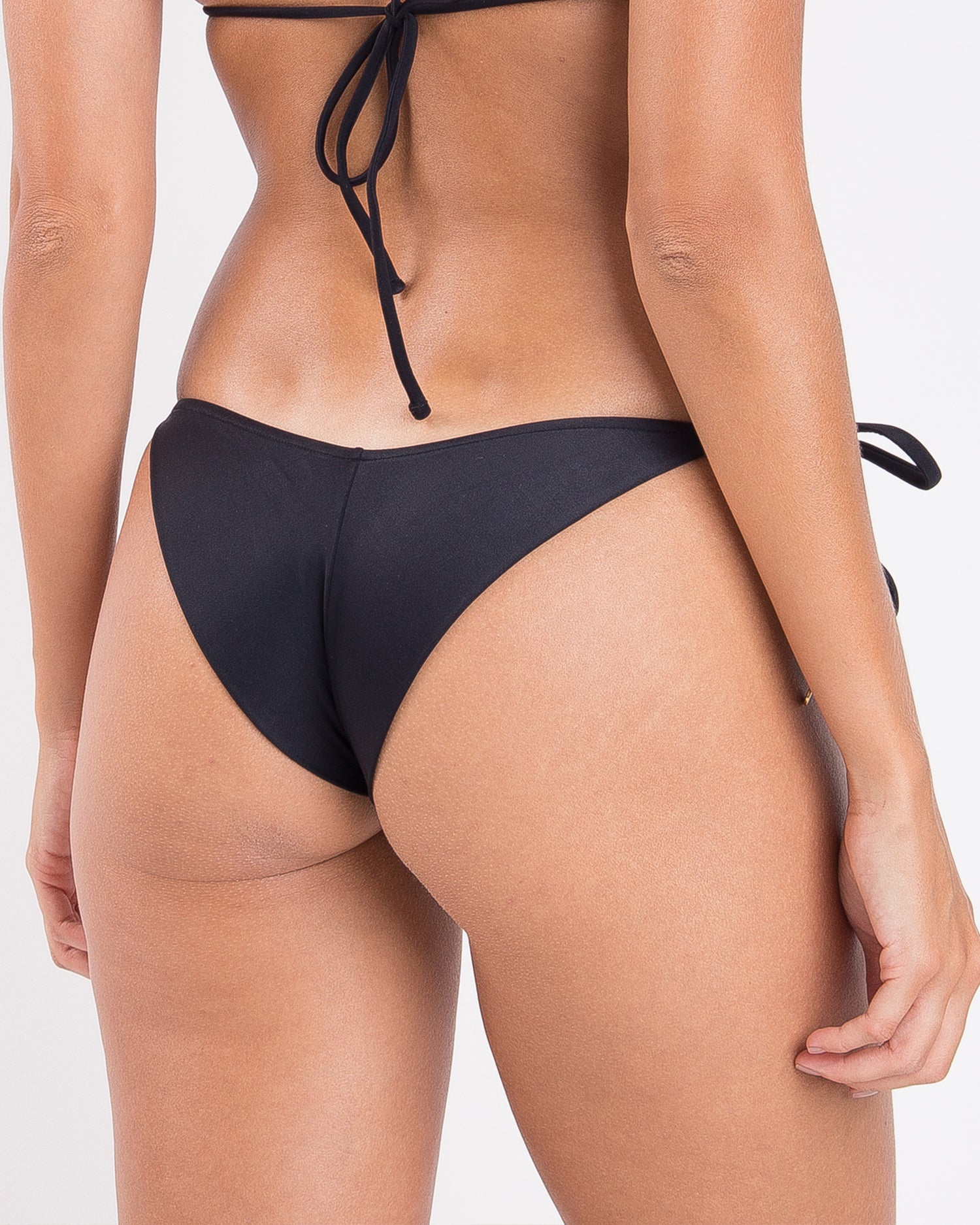 Image 07: Rio De Sol Bottom Bottom Touch-Black Cheeky-Tie