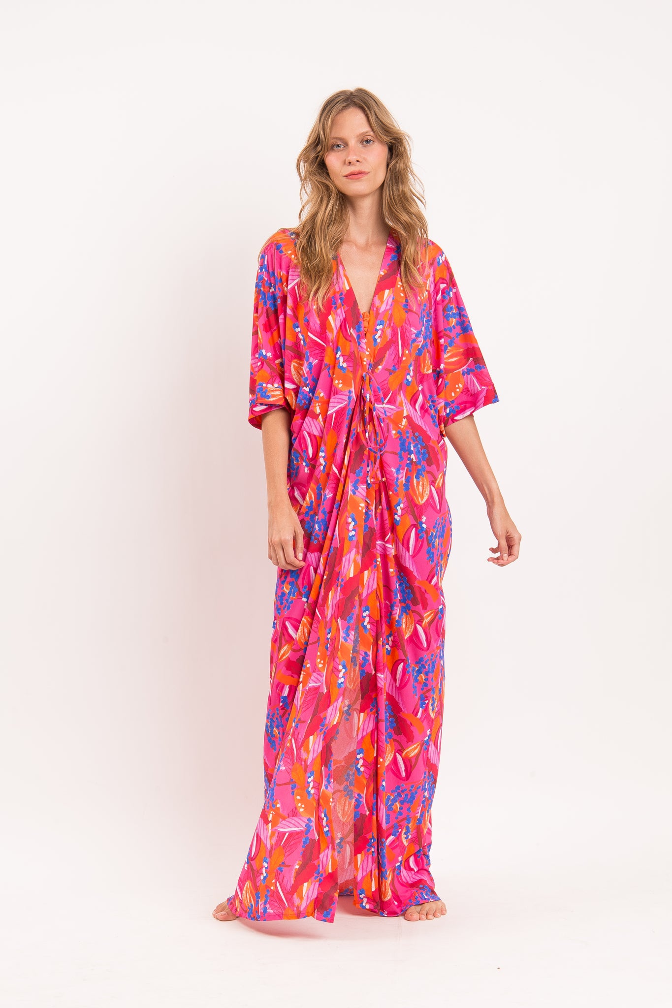 Model Front: Rio De Sol Maxi Dresses Flavors Long Dress