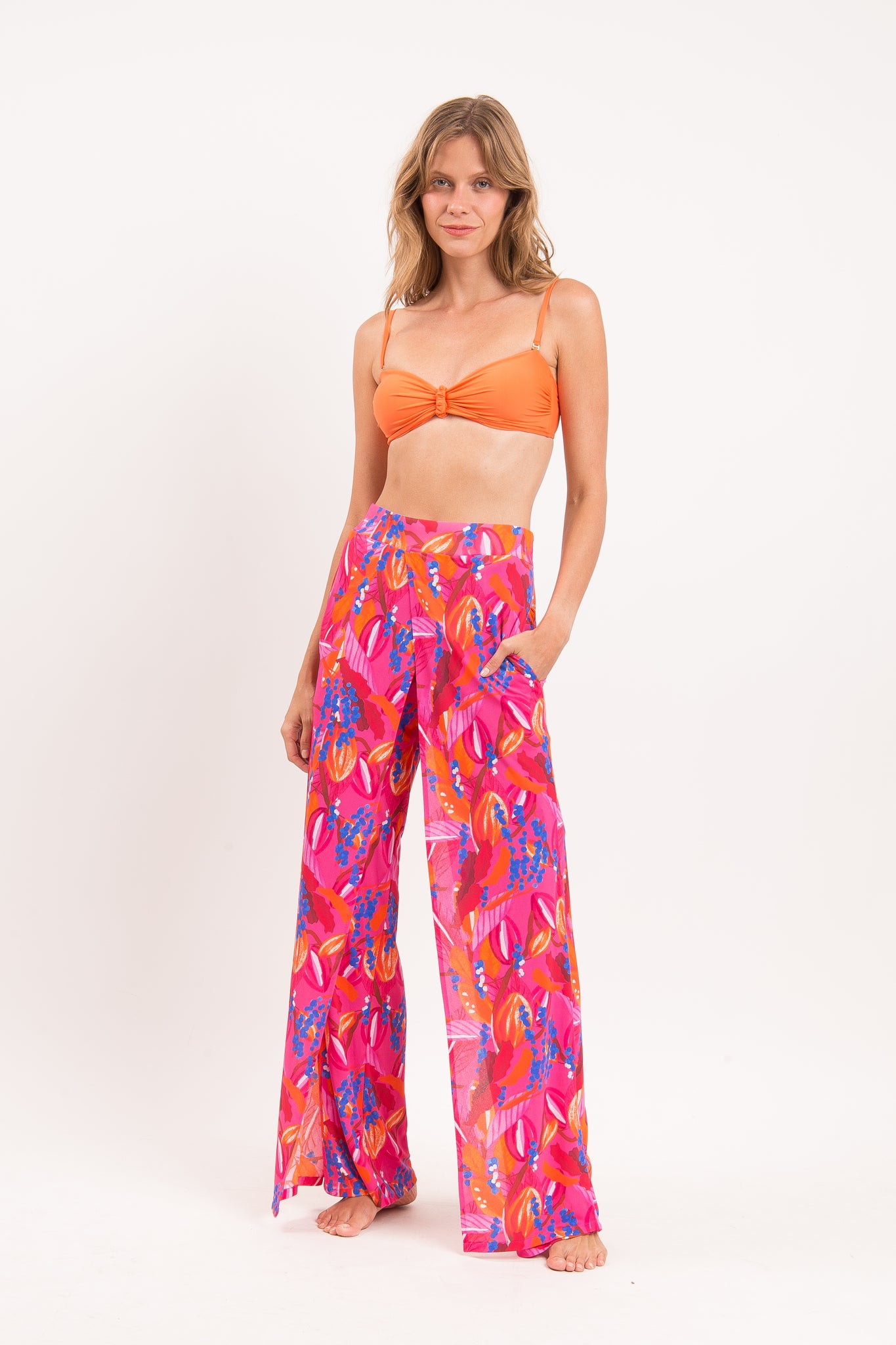 Image 04: Rio De Sol Beach Trousers Flavors Wide Pants