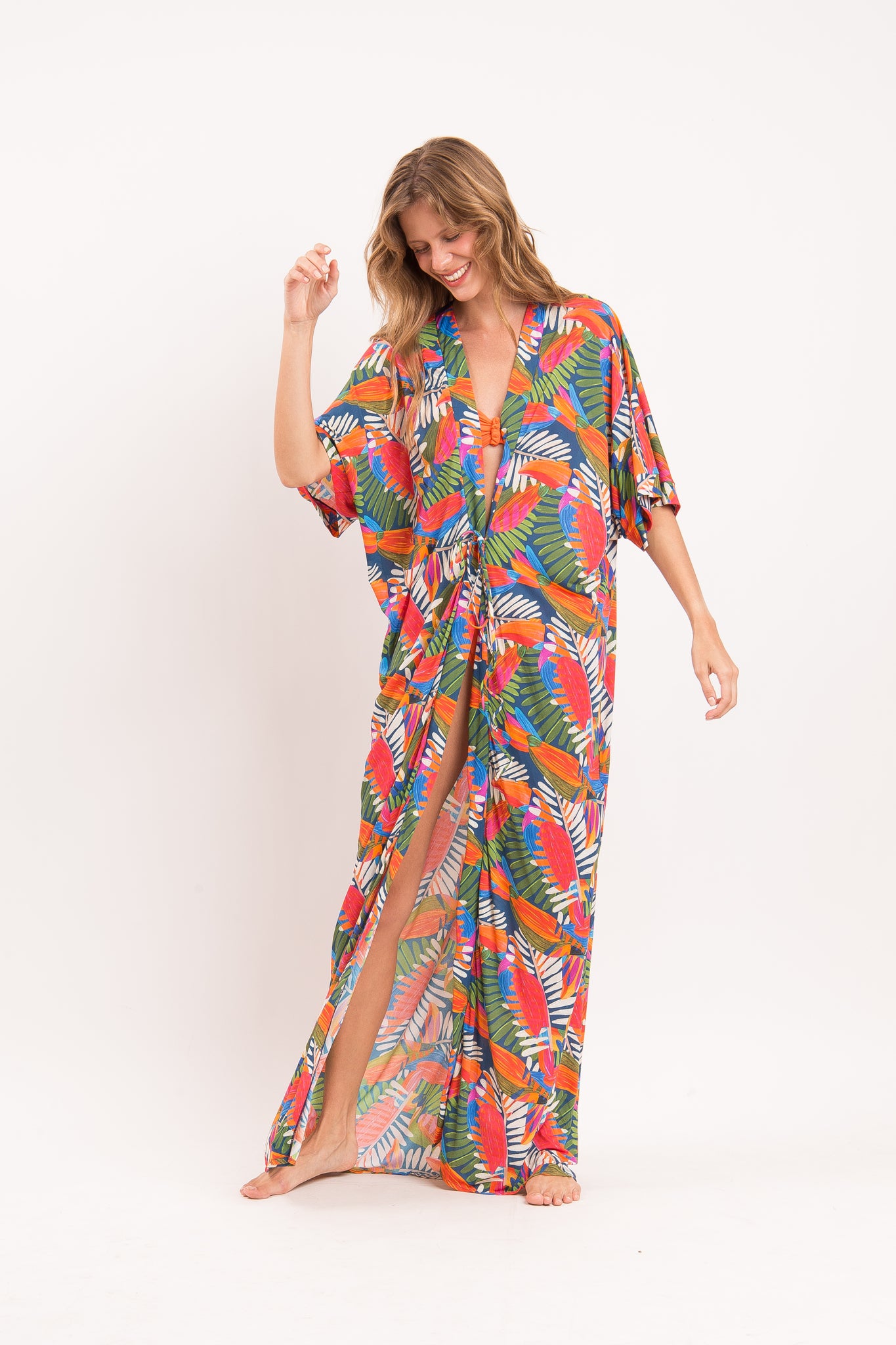 Image 13: Rio De Sol Maxi Dresses Jungle Long Dress