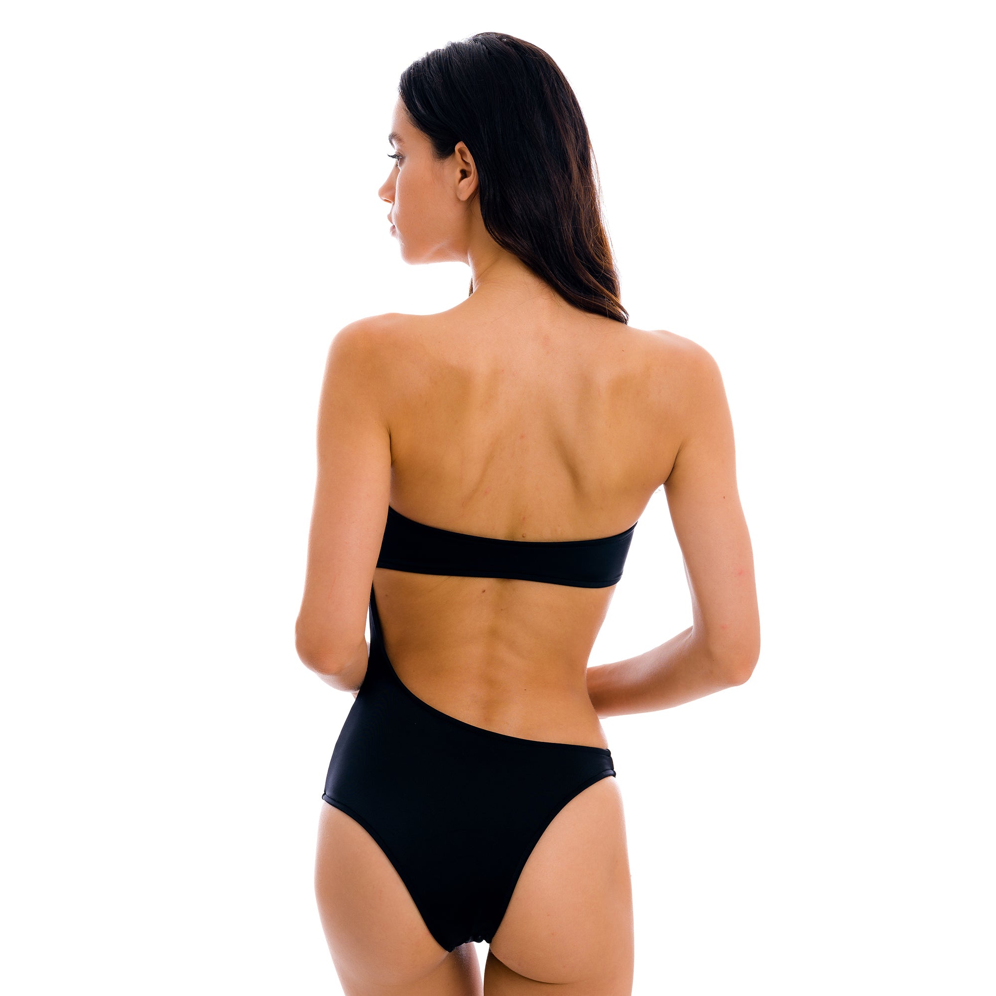 Image 07: Rio De Sol One-Piece Preto Body-Rio