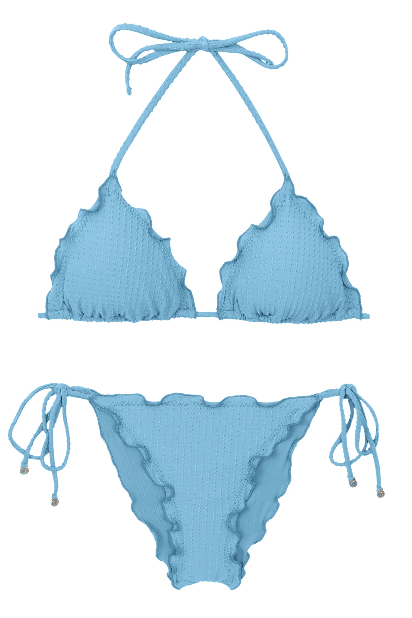 Product Front: Rio De Sol Set Set Dots-Sky Frufru