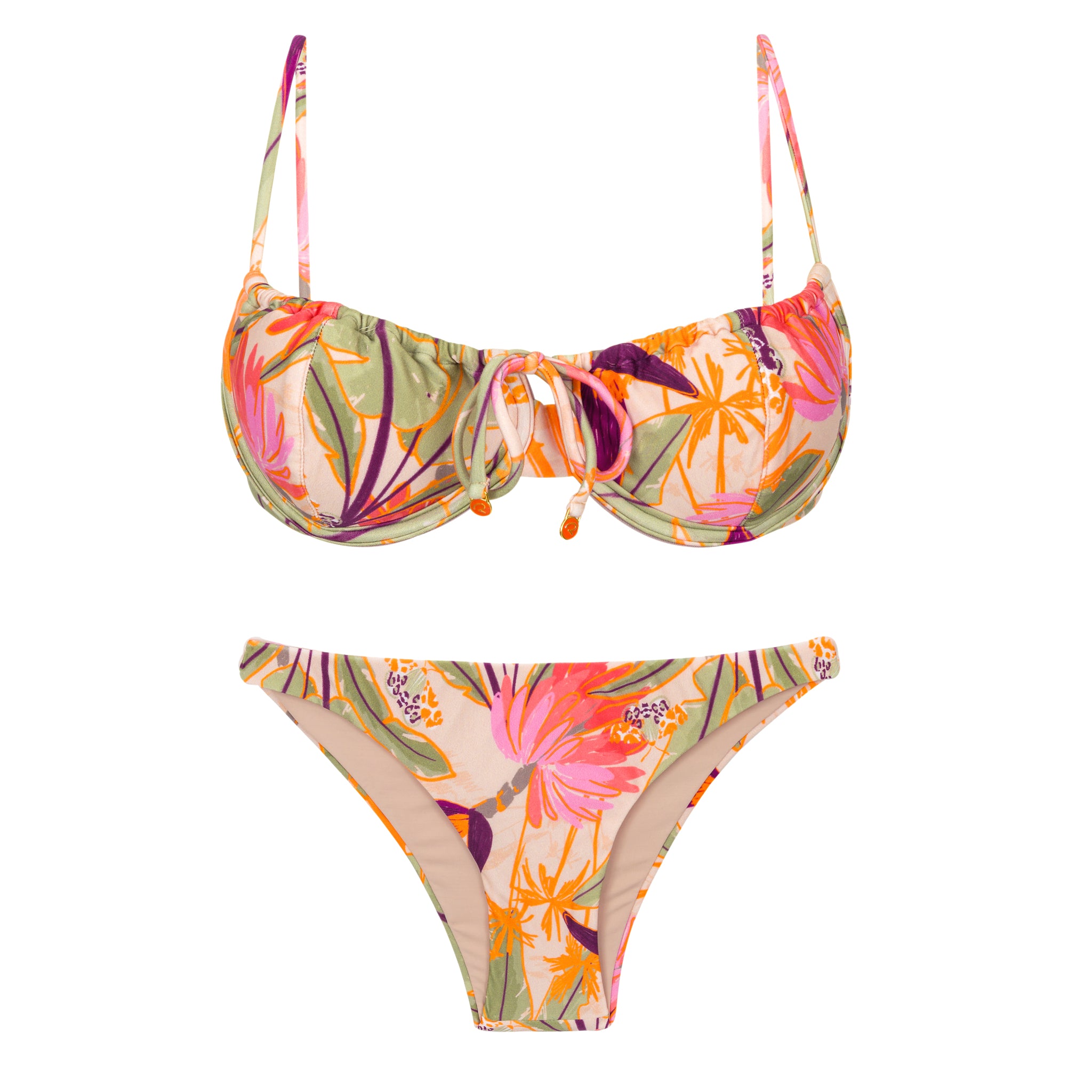 Product Front: Rio De Sol Set Set Oasis Balconet-Tie Leblon