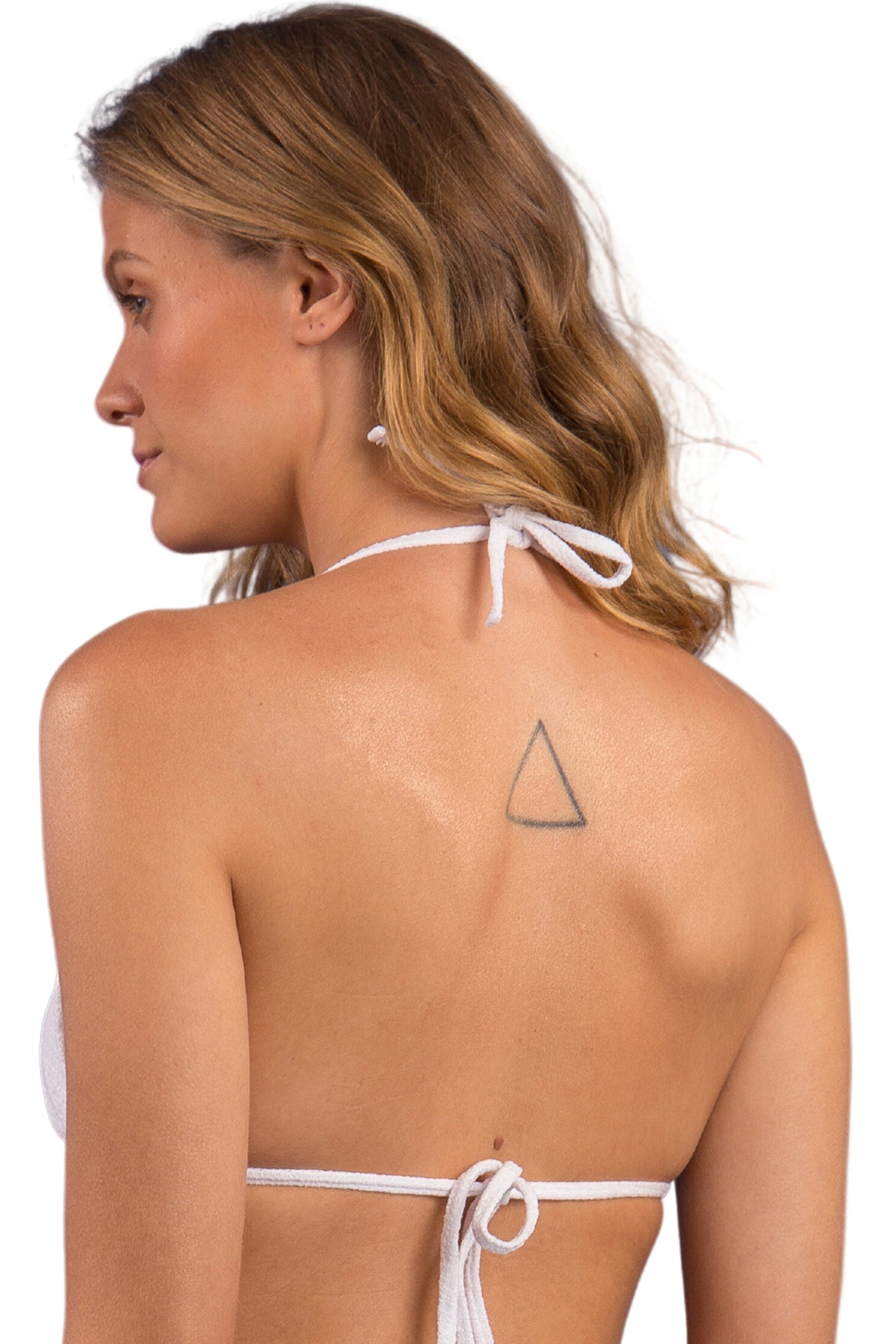 Image 07: Rio De Sol Top Top Bora-White Tri-Inv