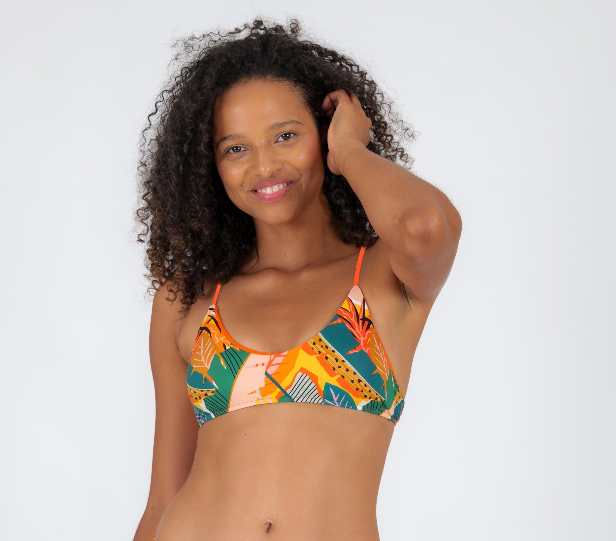 Gallery: Rio De Sol Top Top El-Arco Bralette-Orange