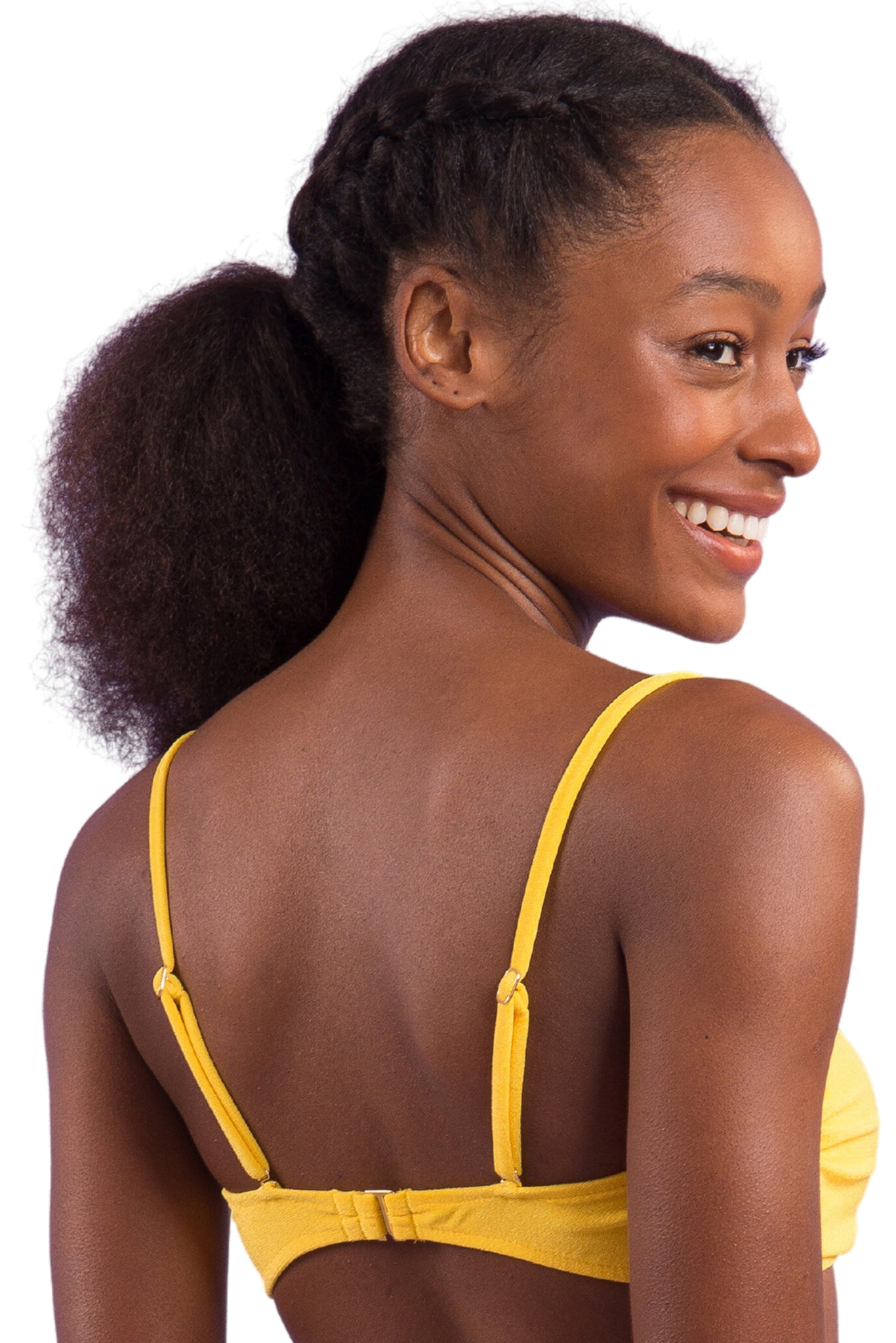 Image 07: Rio De Sol Top Top Malibu-Yellow Bandeau-Duo