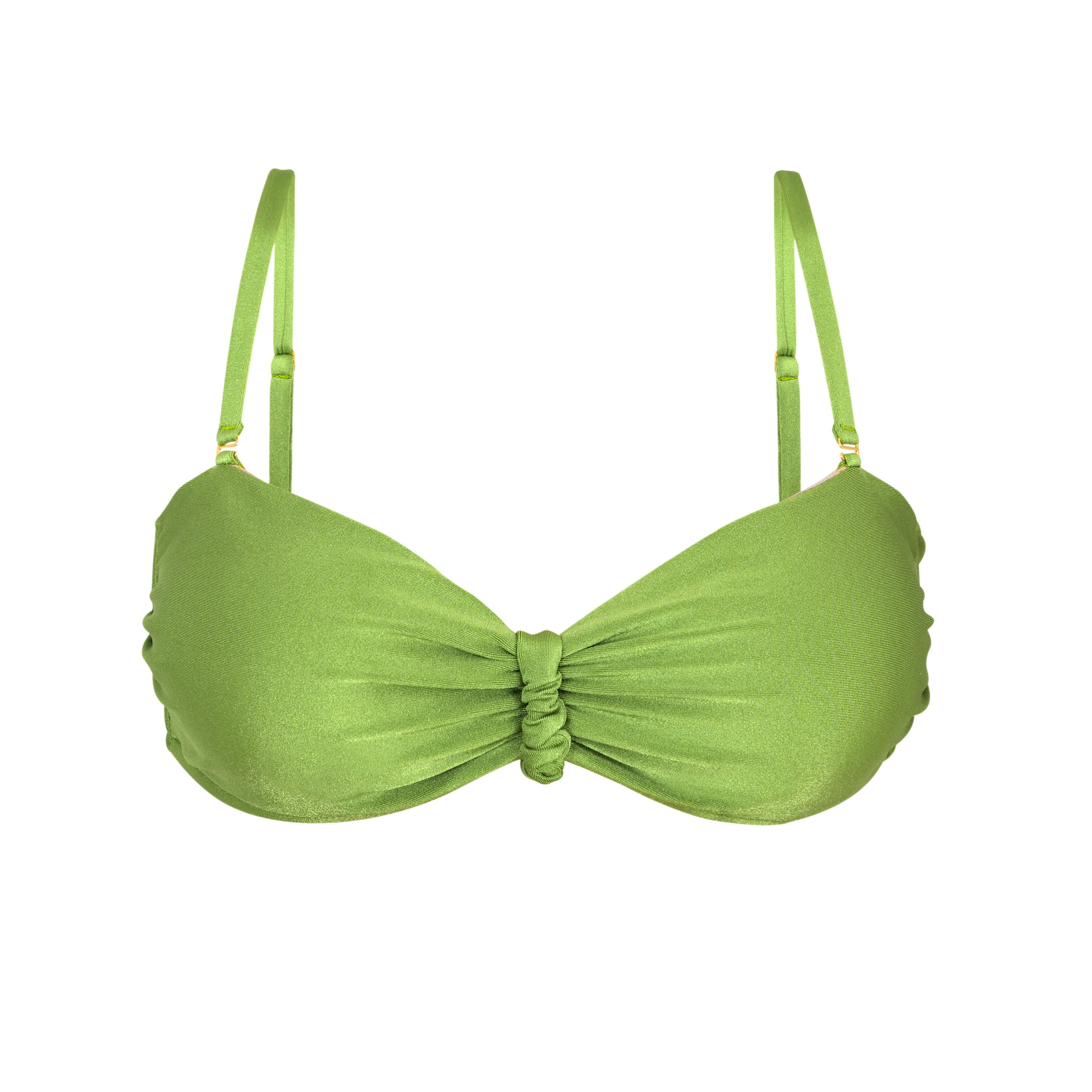 Product Front: Rio De Sol Top Top Shimmer-Botanica Bandeau-Crispy