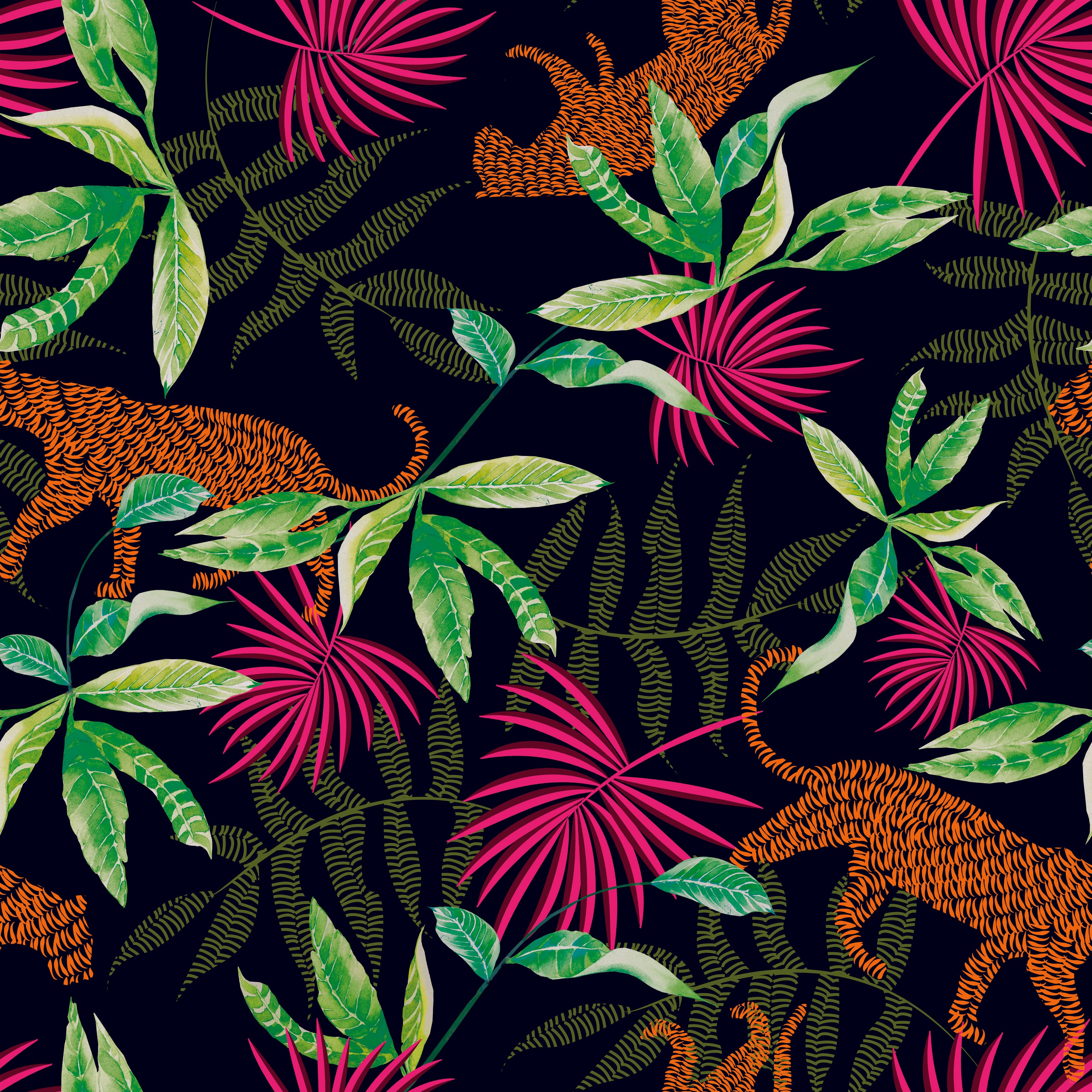 Vestido Chemise Jungle