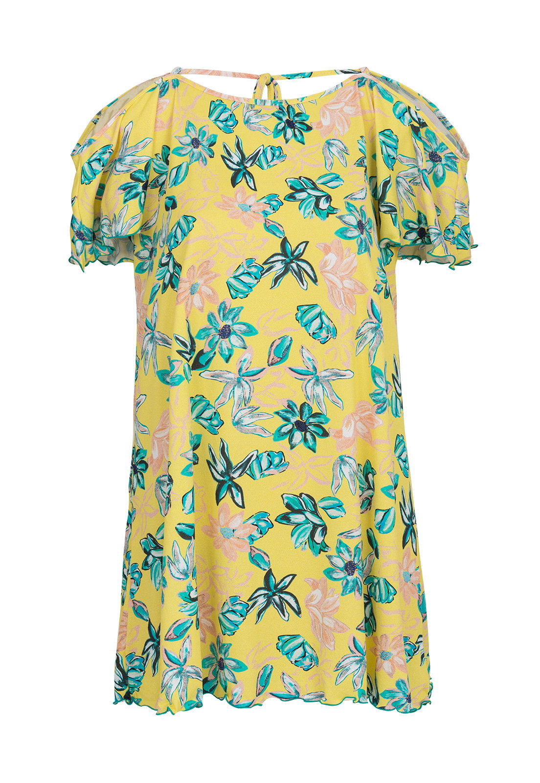 Product Front: Rio De Sol Mini Dresses Saida Florescer Off Shoulder