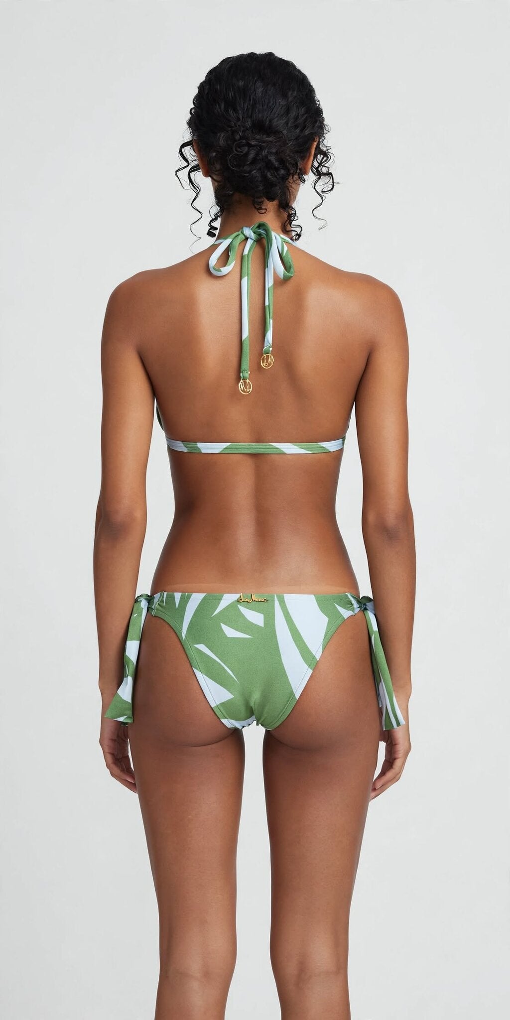 Model Back: Lua Morena Bikini Tops Top Brisa-Da-Floresta Triangulo