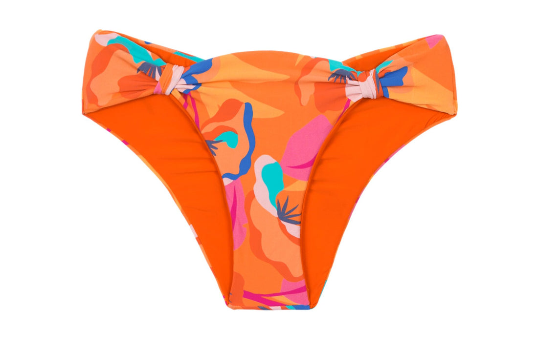 Product Front: Rio De Sol Bikini Bottoms Bottom Orange-Bloom Mel