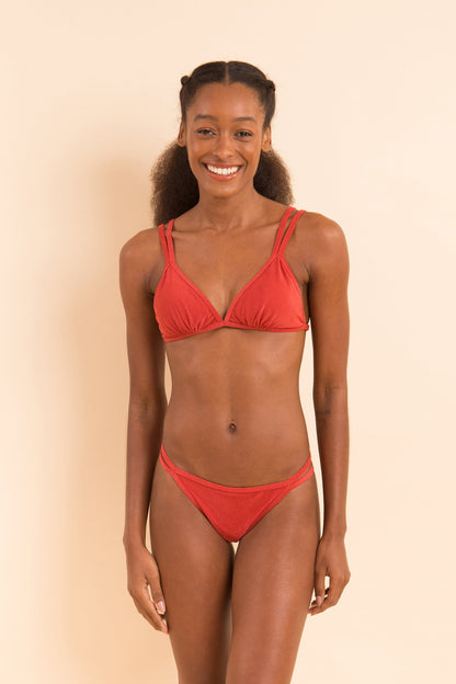 Image 10: Rio De Sol Two Piece Swimwear Set Malibu-Chili Tri-Duo Mini-Duo