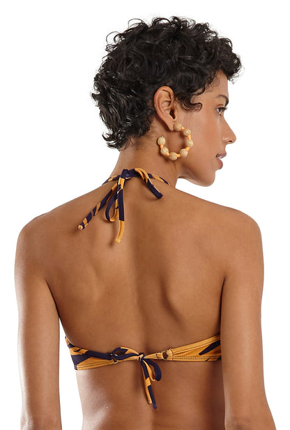 Image 11: Blueman Bikini Tops Top Fox Bold Leafs