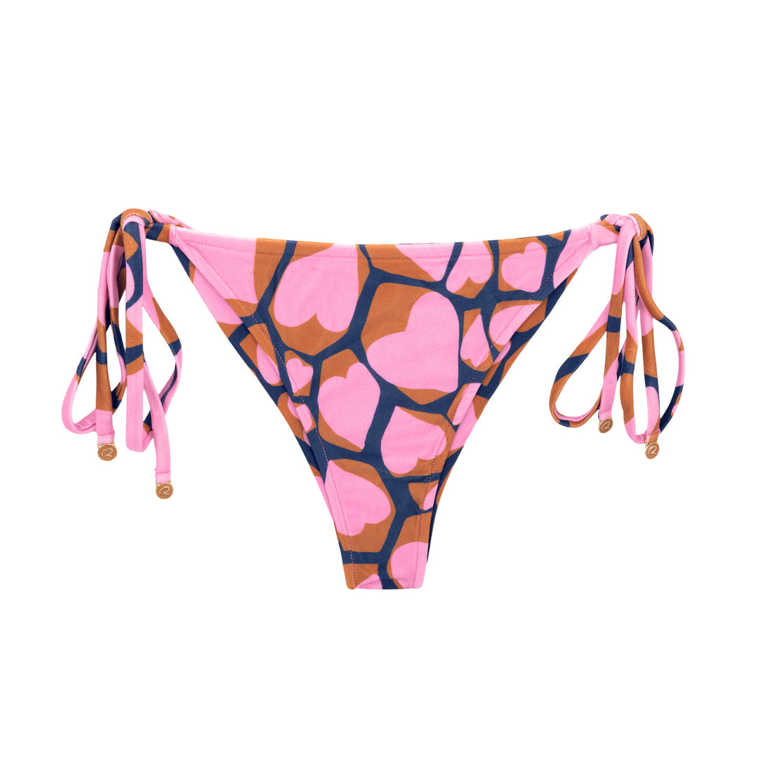 Product Front: Rio De Sol Bikini Bottoms Bottom Amore-Pink Cheeky-Micro
