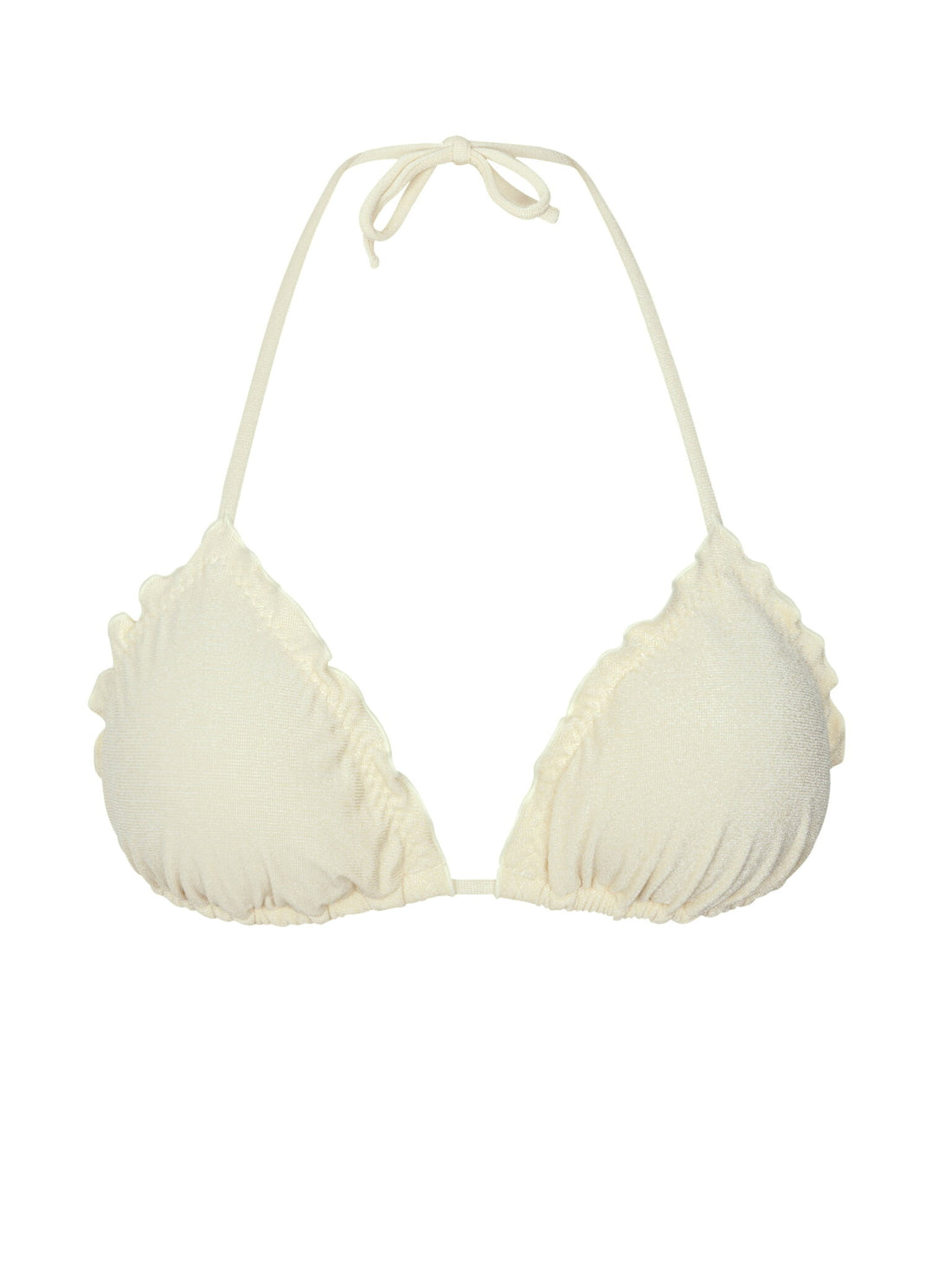 Product Front: Rio De Sol Bikini Tops Top Malibu-Natural Frufru