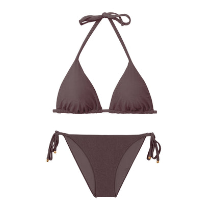 Product Front: Rio De Sol Two Piece Swimwear Set Malibu-Ebano Tri-Inv Lacinho