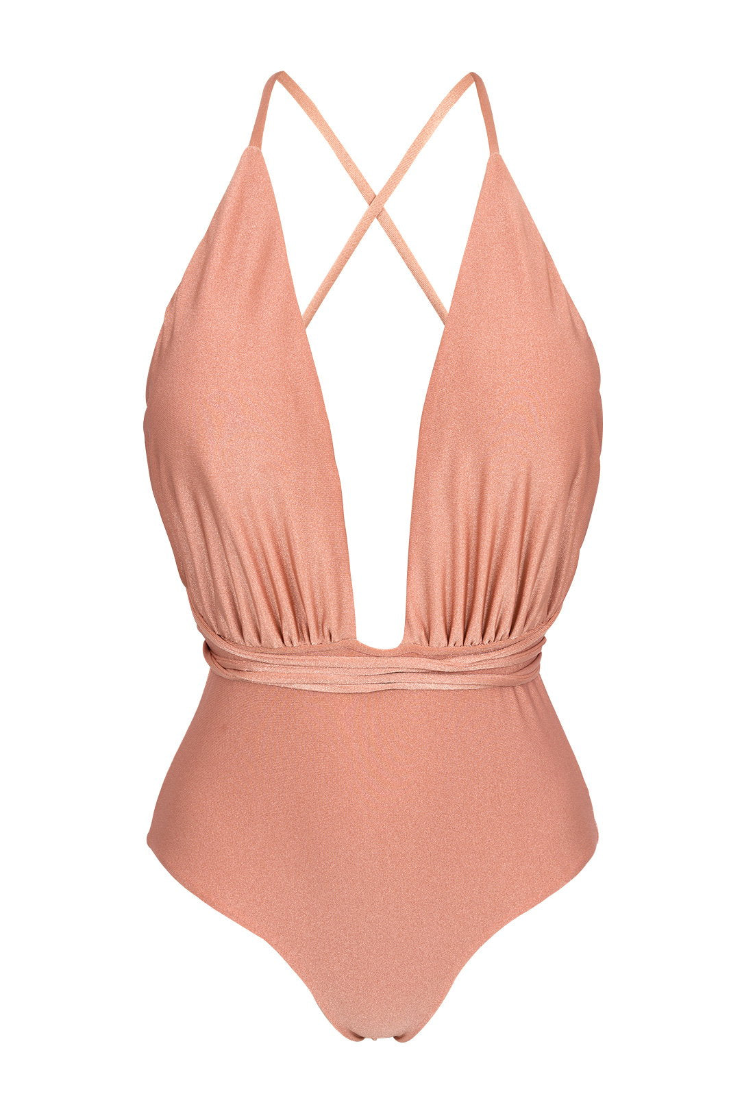 Product Front: Rio De Sol One Piece Swimsuits Rose New Vegas