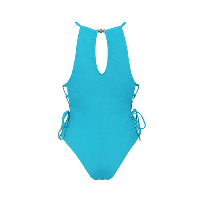 Product Back: Lua Morena One Piece Swimsuits Lateral Trancada Caninide