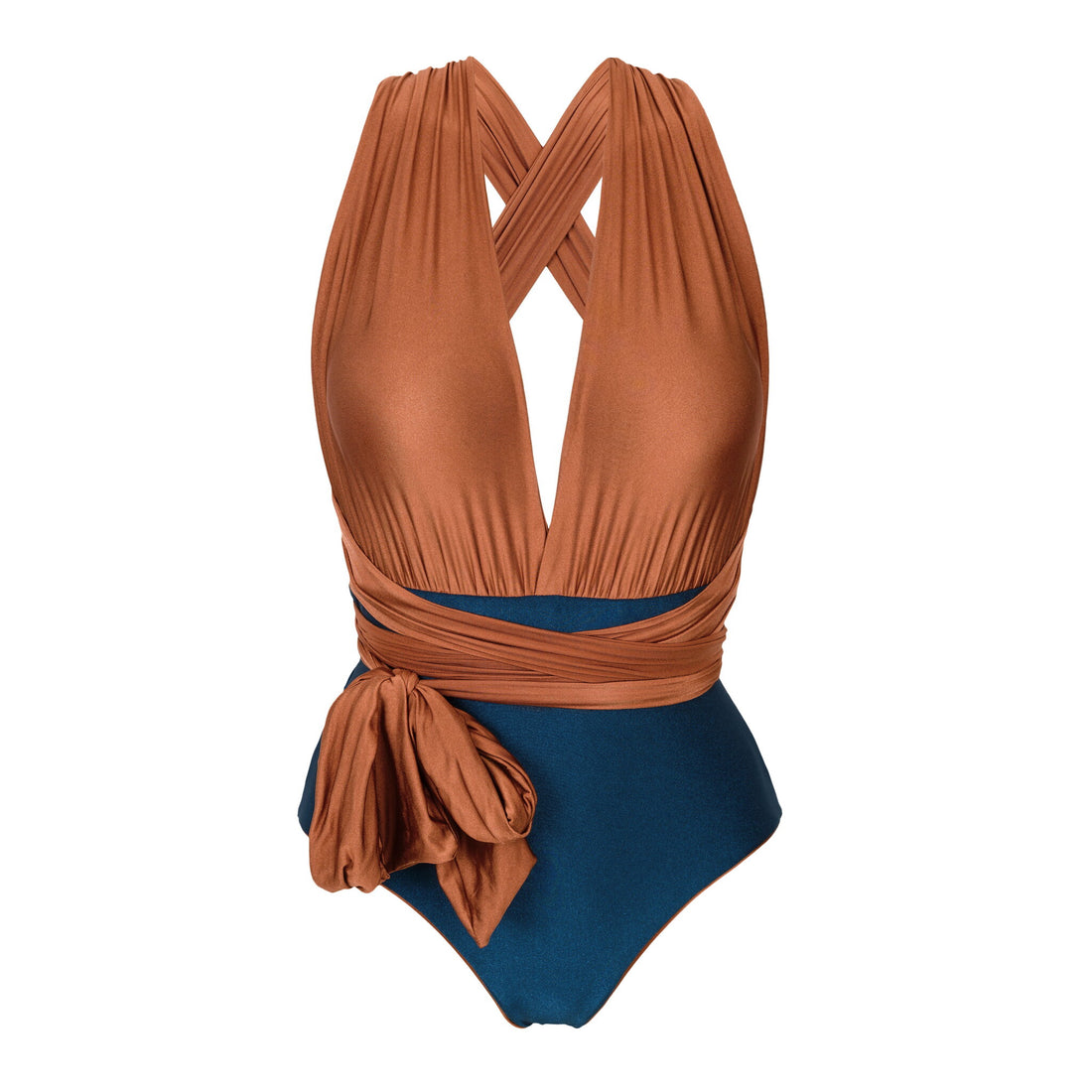 Product Front: Rio De Sol One Piece Swimsuits Nocciola Marina