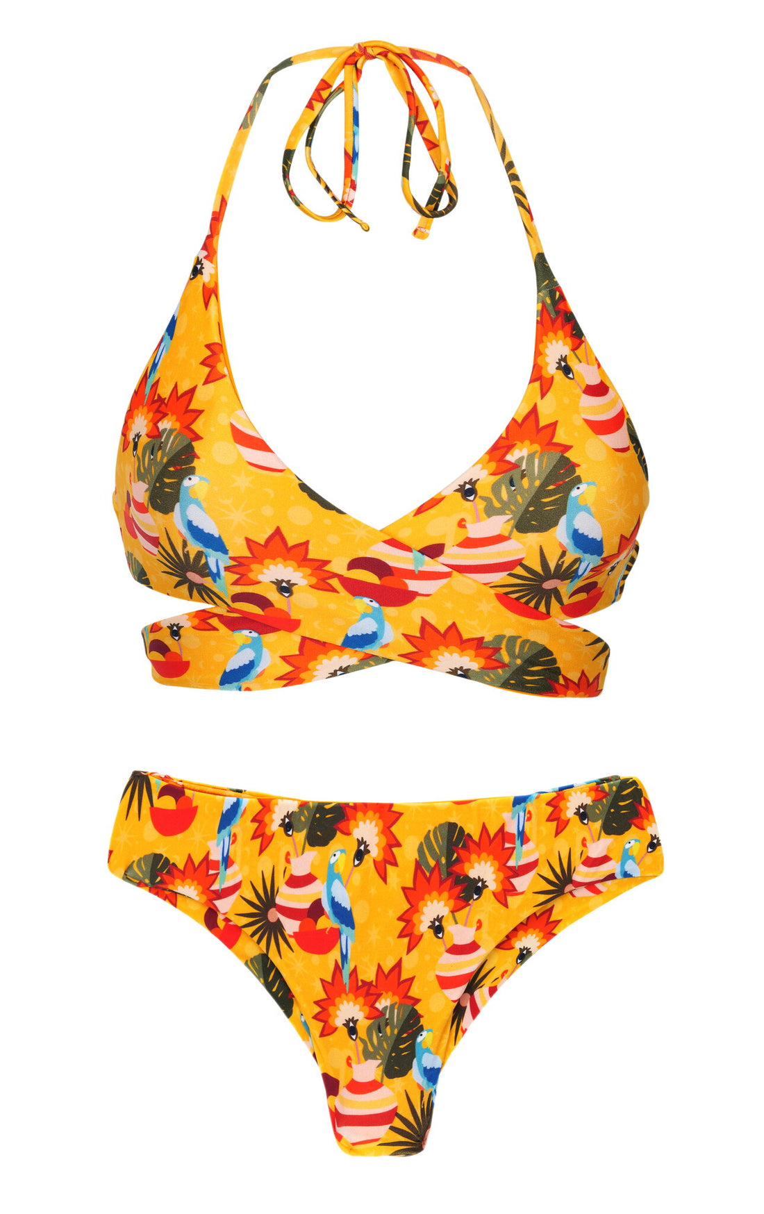 Product Front: Rio De Sol Two Piece Swimwear Set Stories Kate Ciao