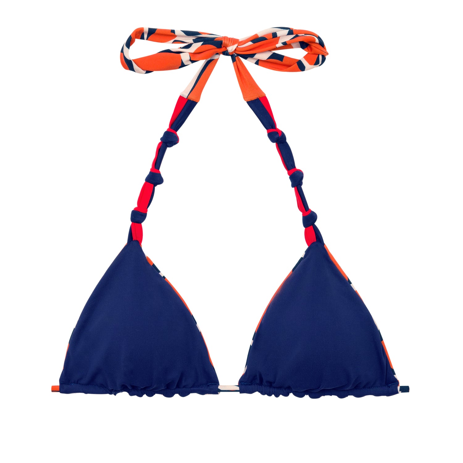 Product Back: Rio De Sol Top Top Amore-Red Tri-Rev