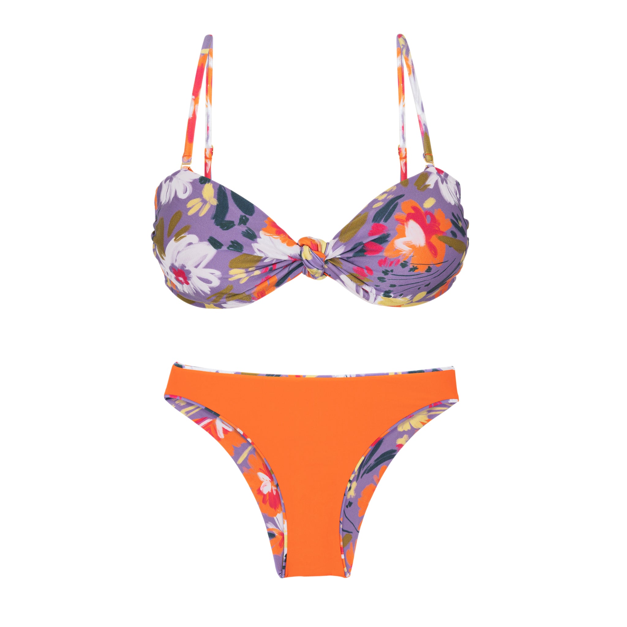 Product Back: Rio De Sol Set Set Garden-Flower Bandeau-Joy Essential