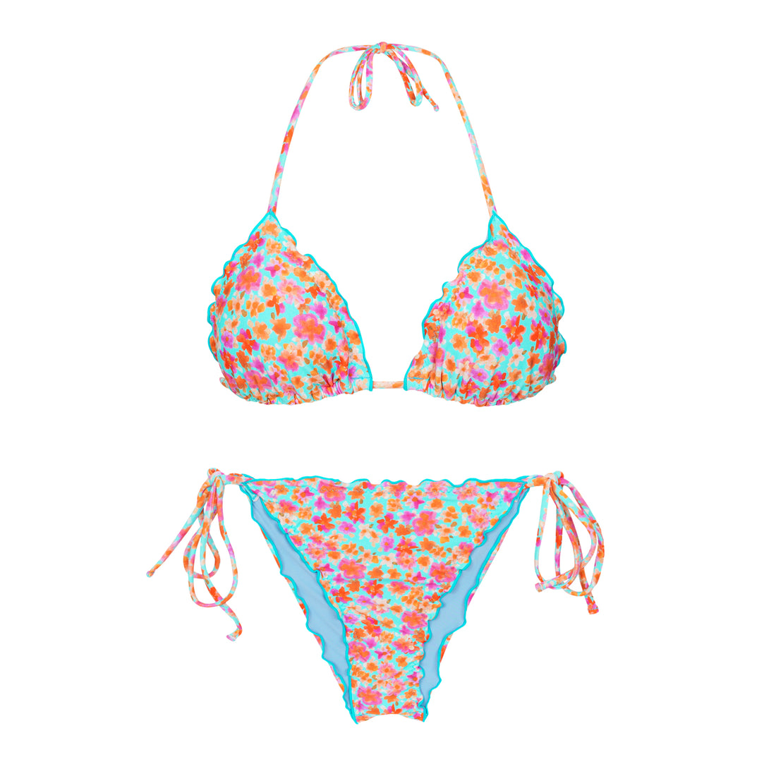 Product Front: Rio De Sol Set Set Ditsy-Sky Frufru
