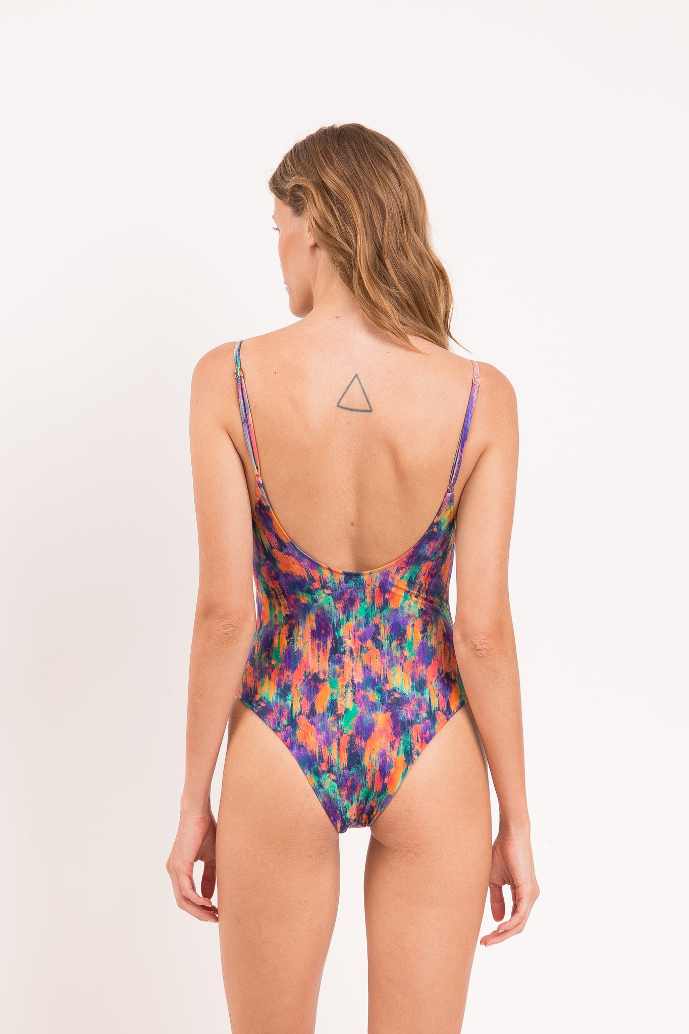 Model Back: Rio De Sol One-Piece Euphoria Hype