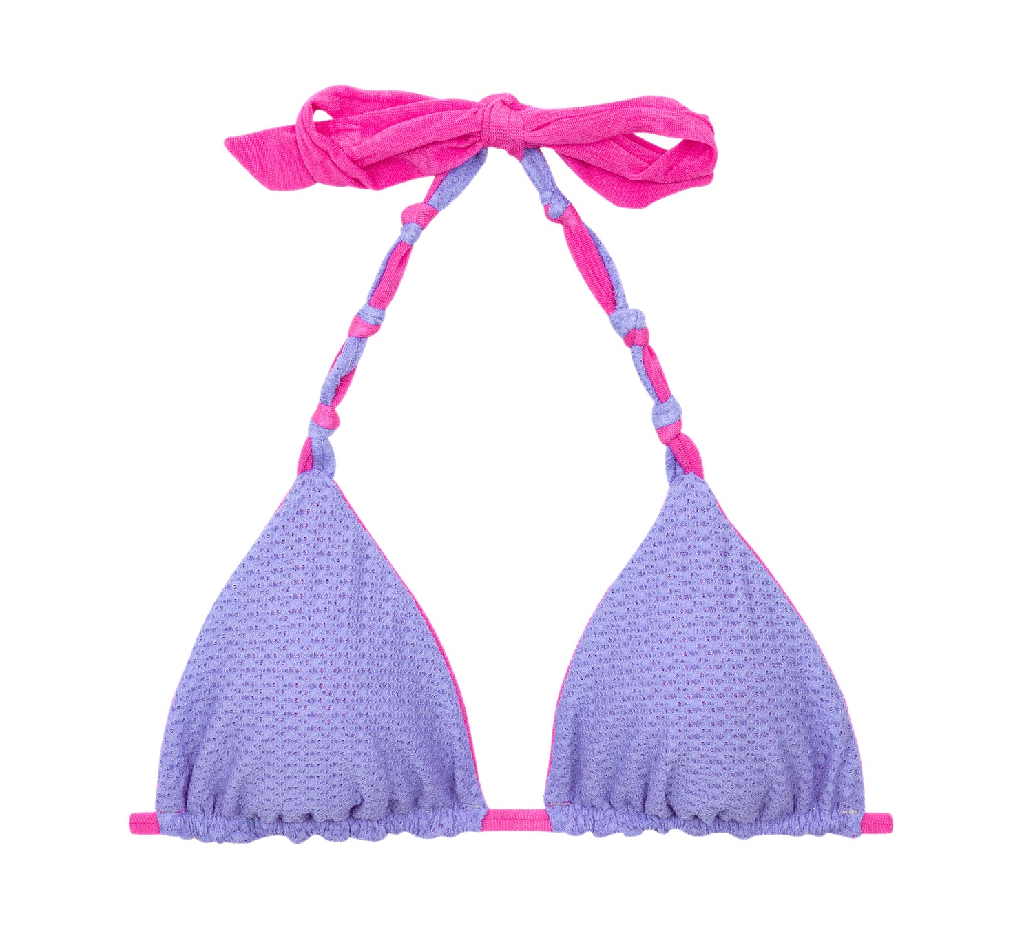 Product Back: Rio De Sol Top Top Malibu-Rosa Tri-Rev