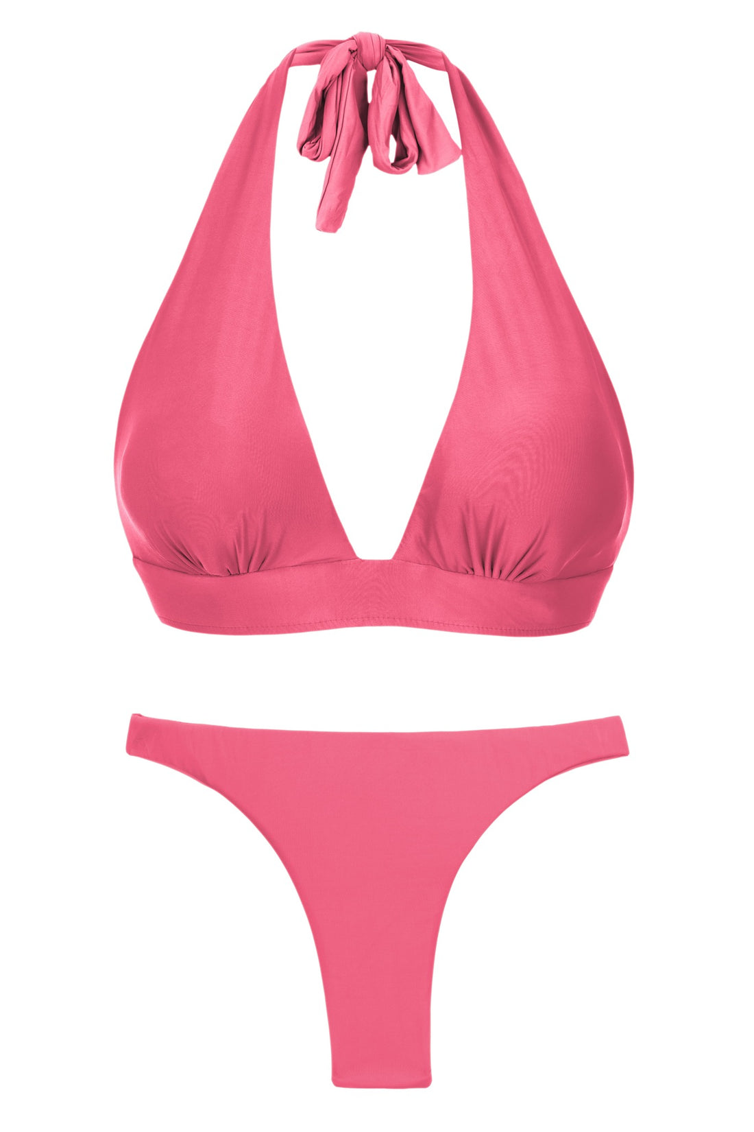 Product Front: Rio De Sol Two Piece Swimwear Set Confetti Halter-Cos Leblon-Fio